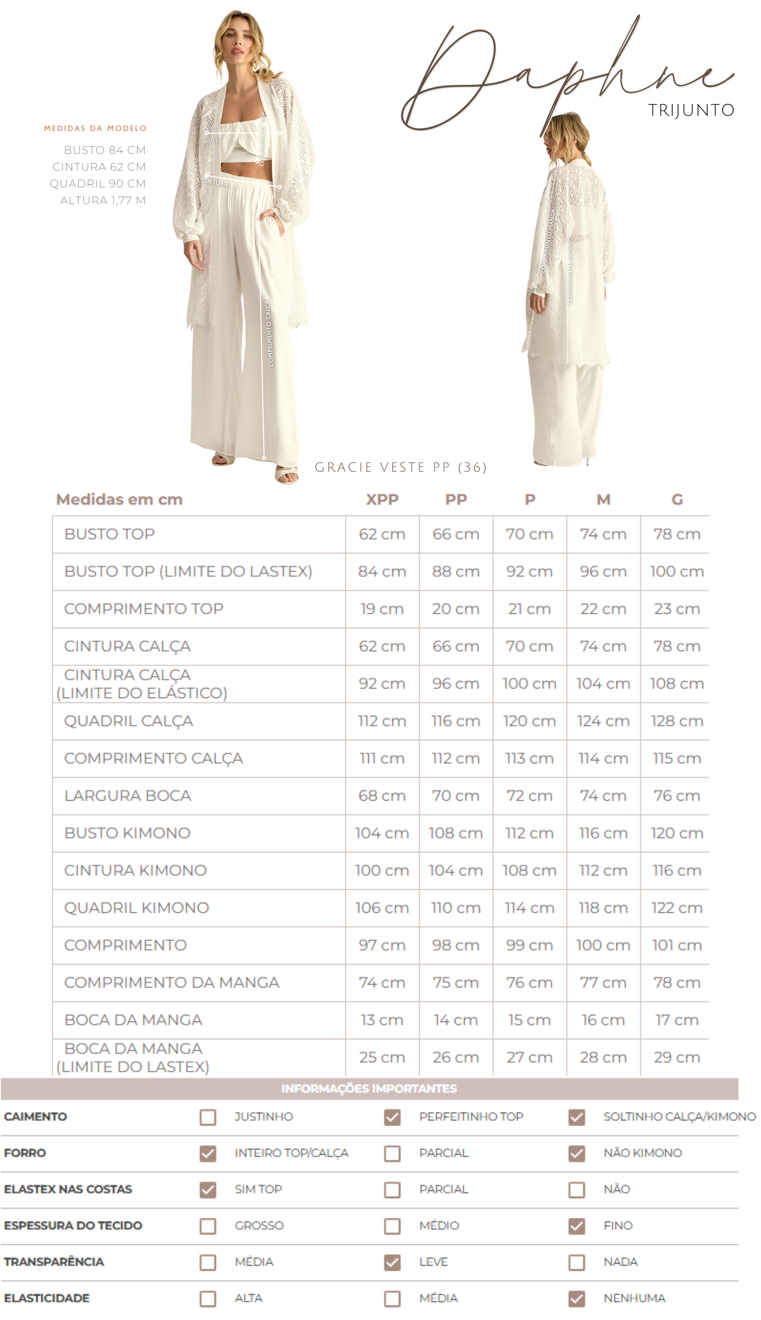 Trijunto Daphne Off White