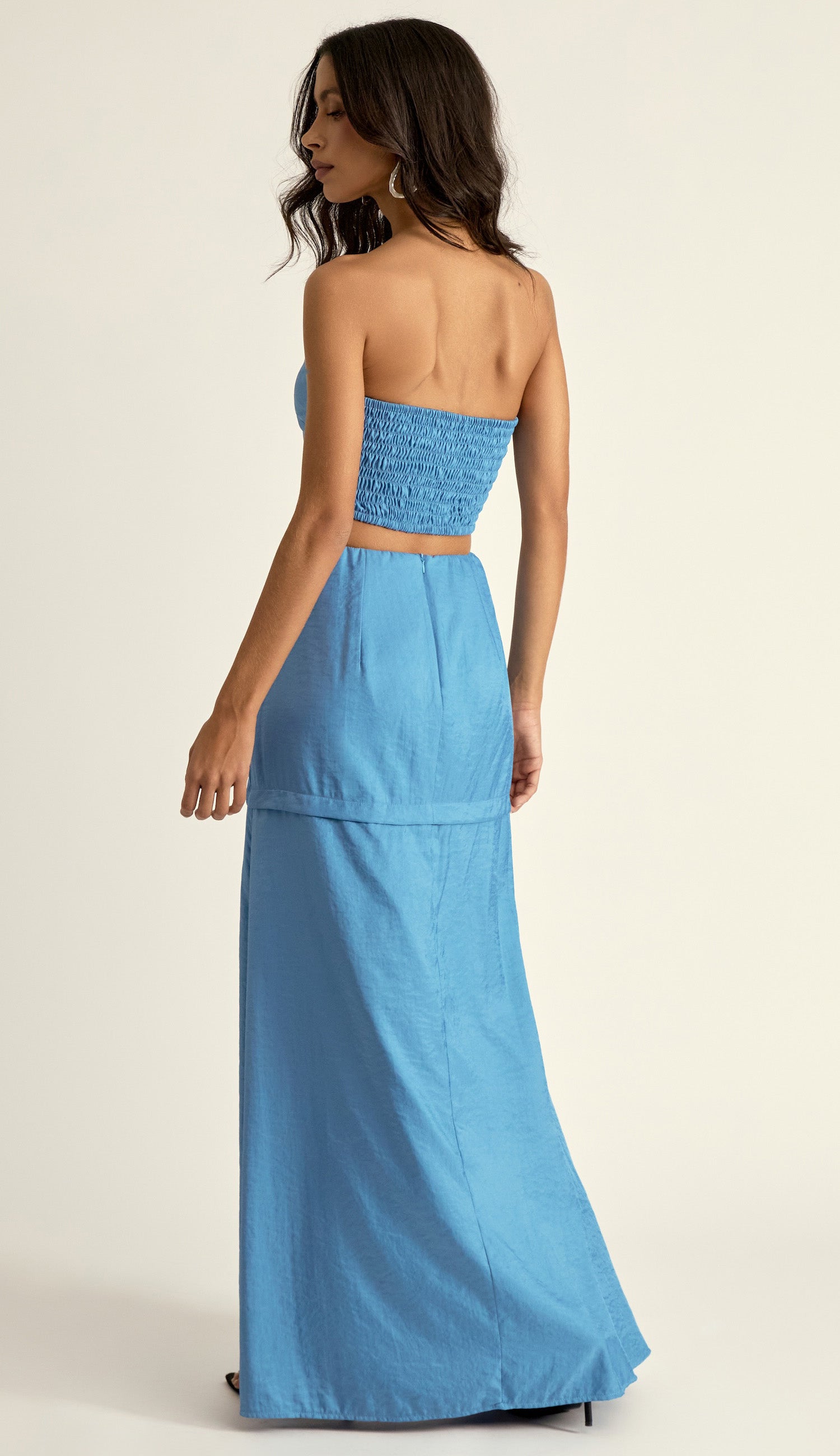 Vestido Cassiana Azul