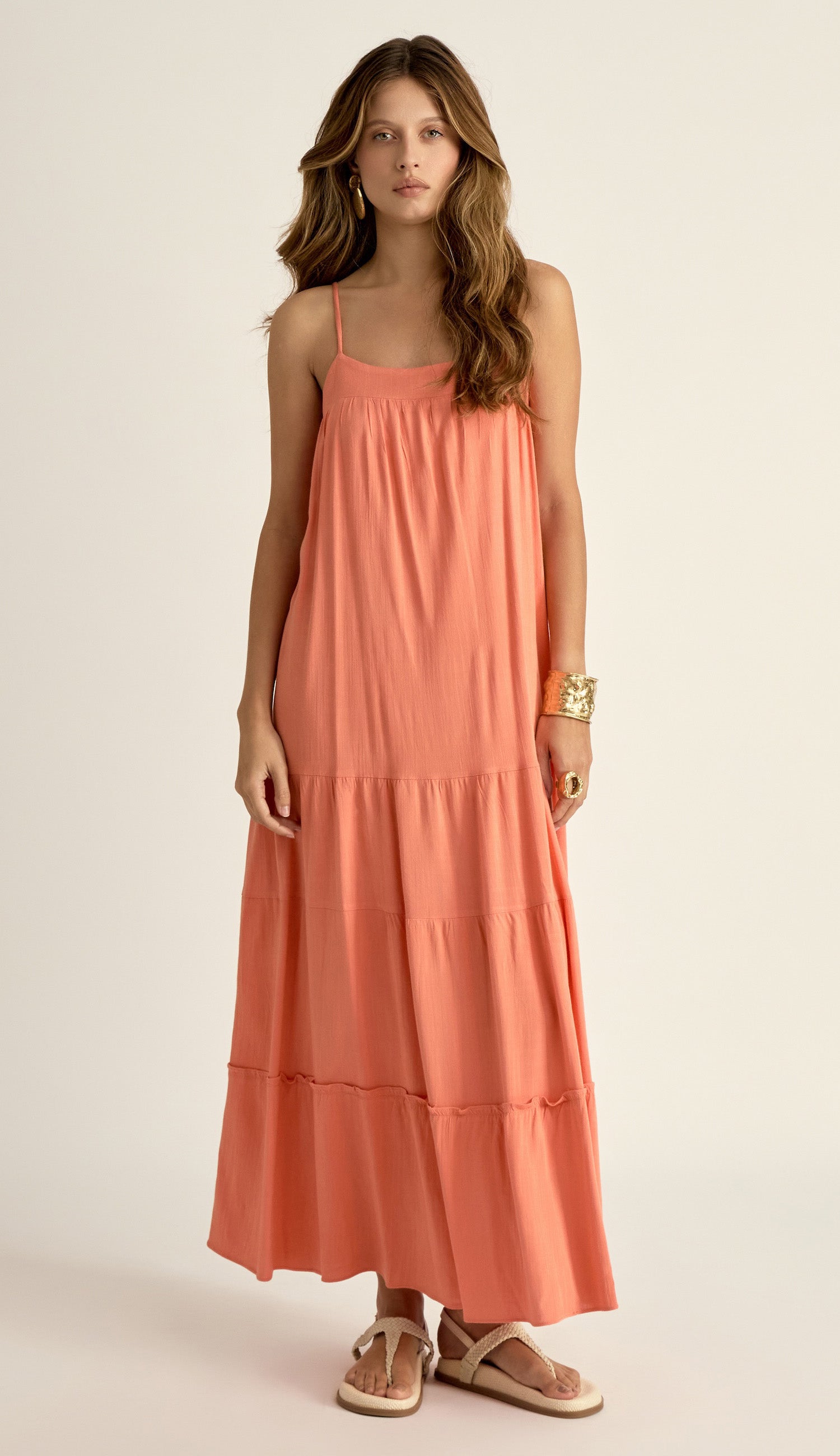 Vestido Camila Laranja