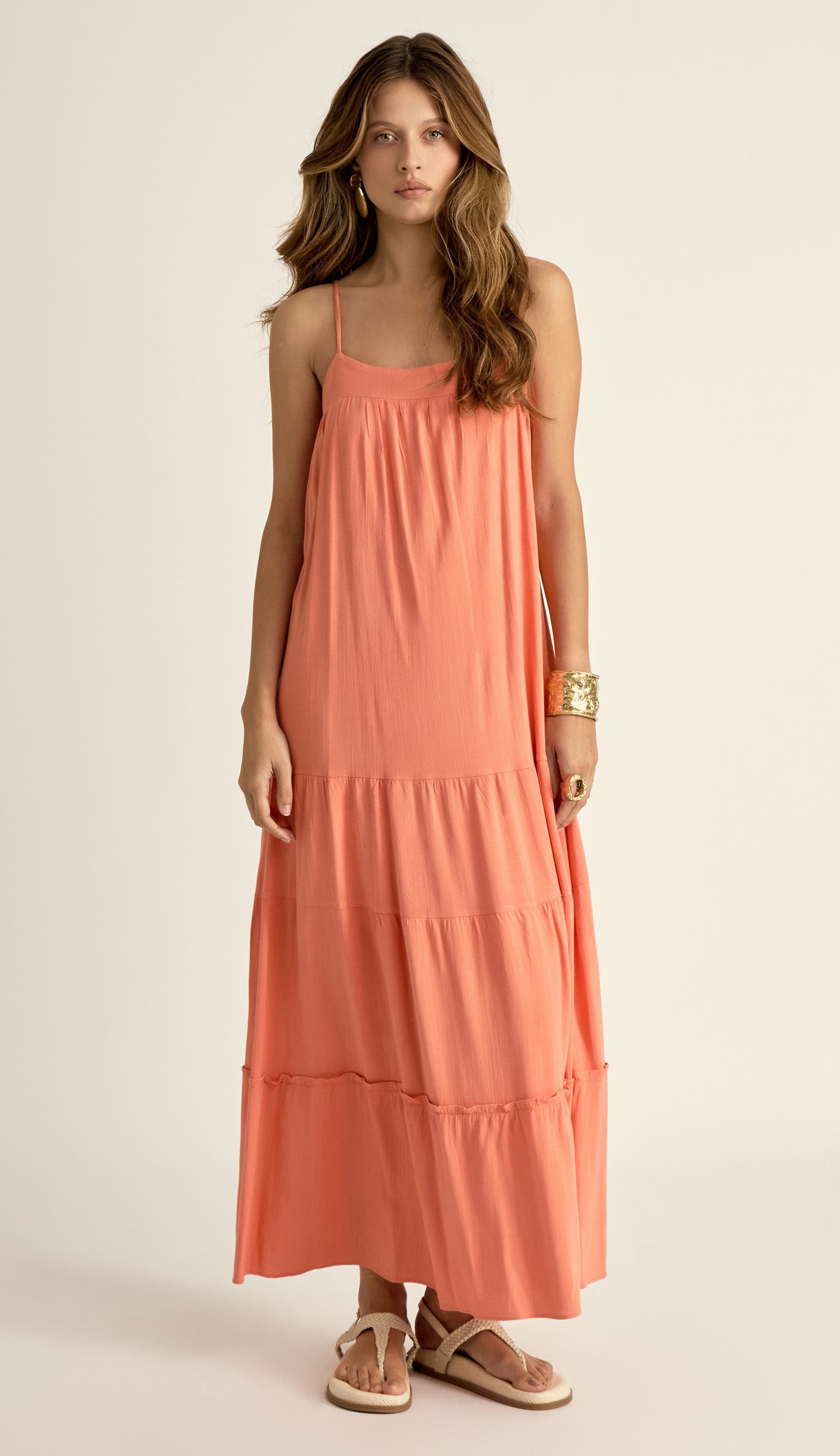 Vestido Camila Laranja