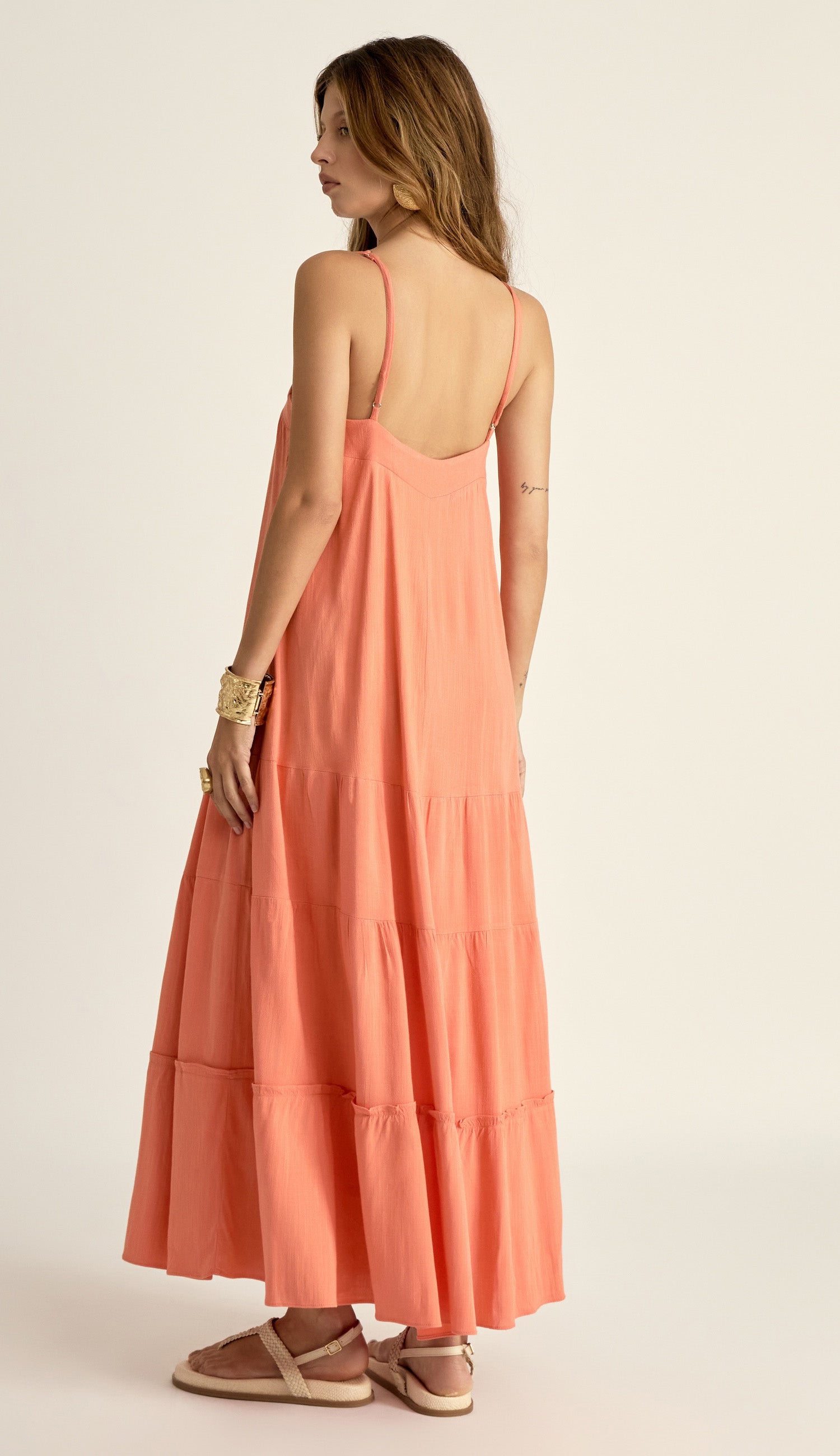 Vestido Camila Laranja