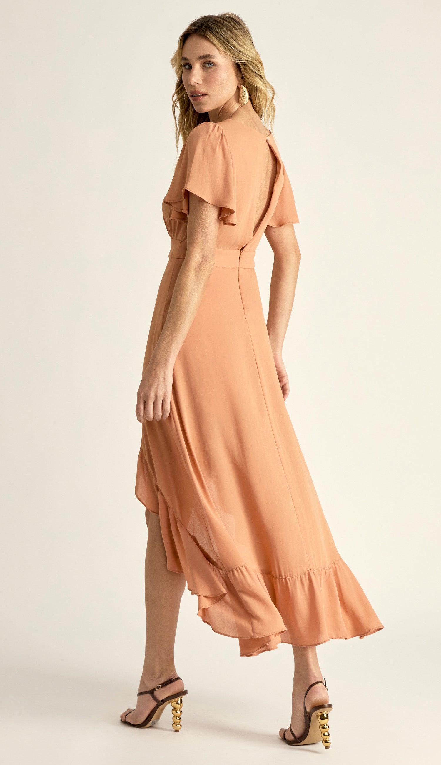 Vestido Frida Caramelo