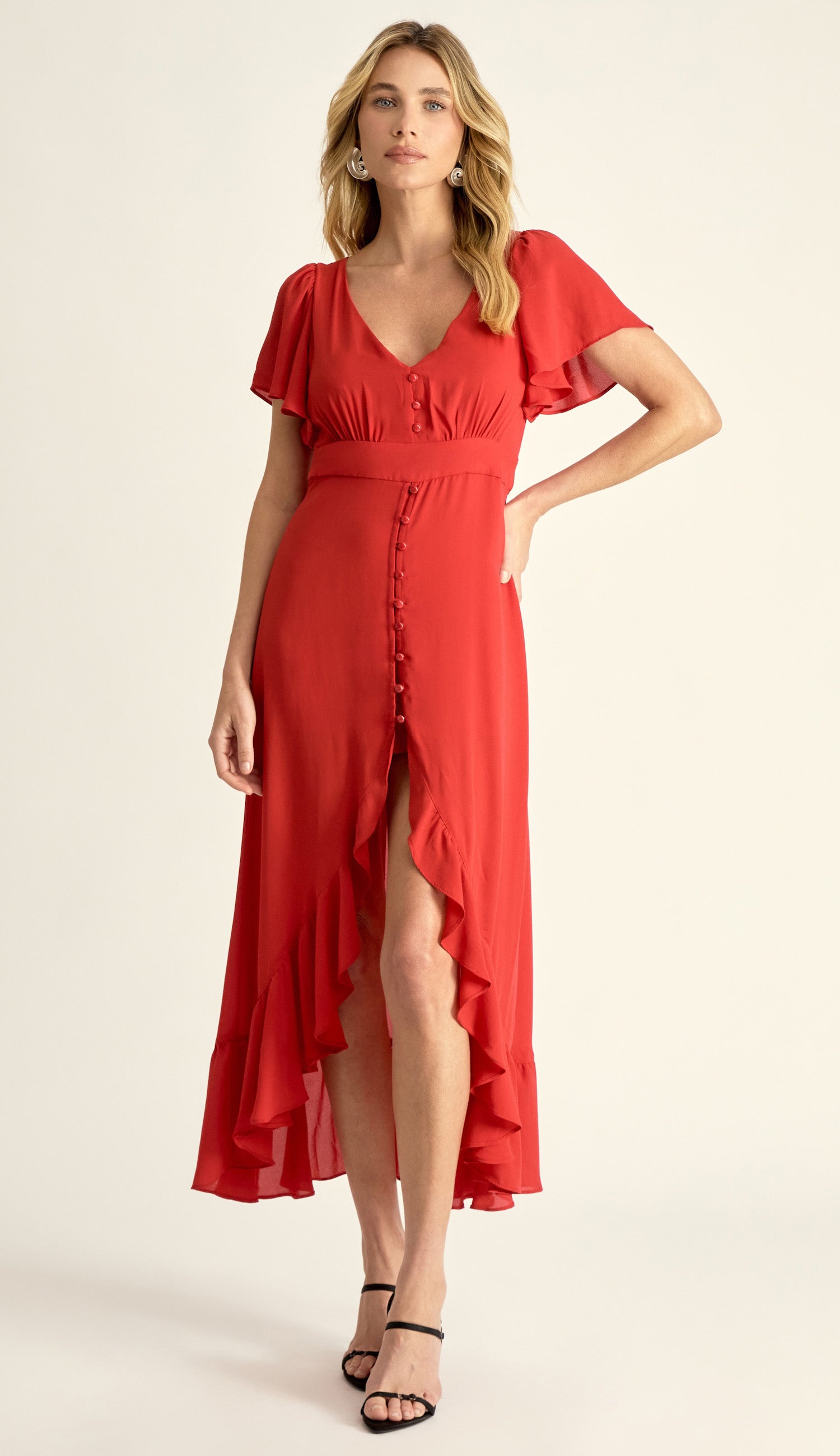 Vestido Frida Cereja