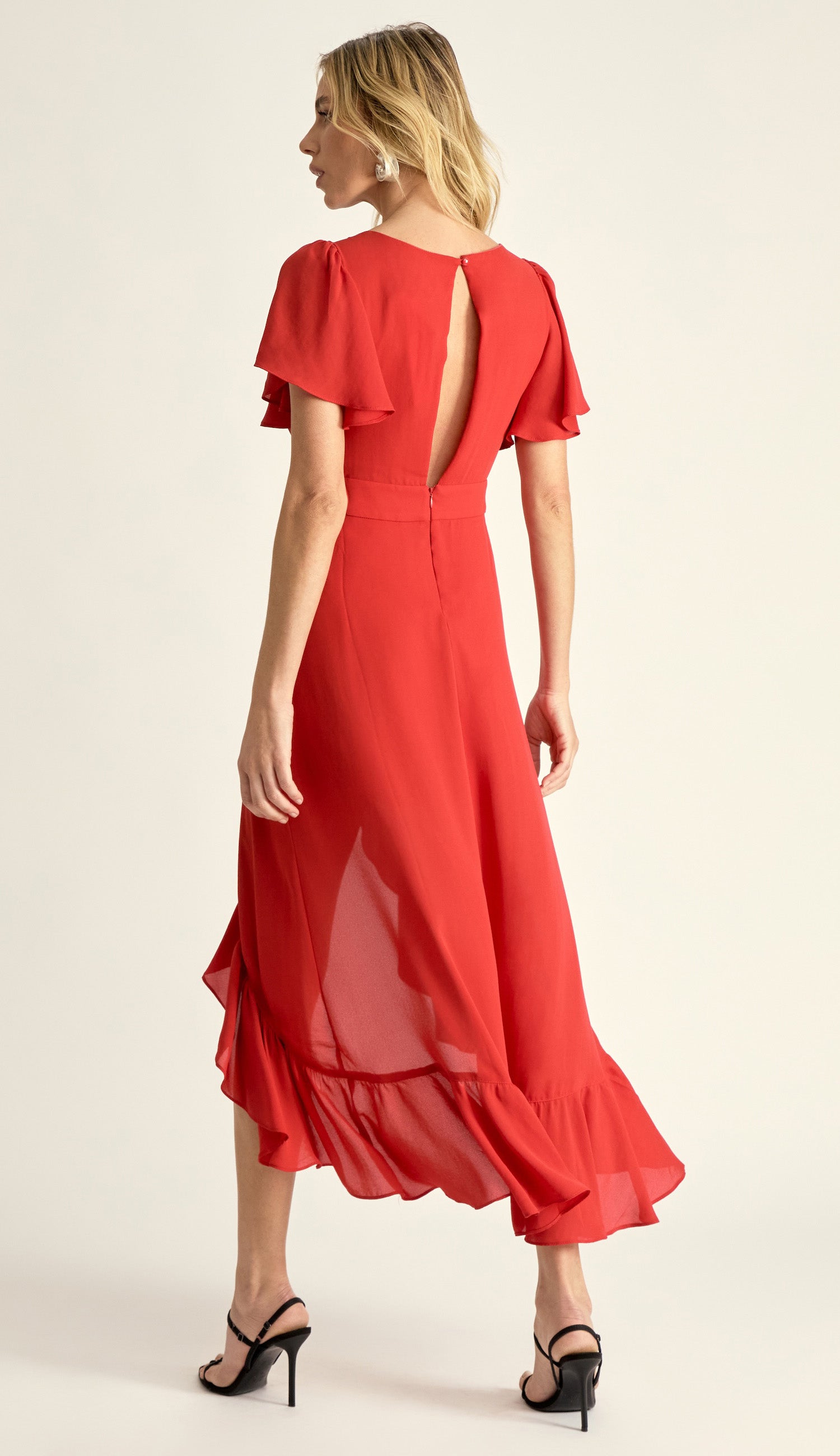 Vestido Frida Cereja