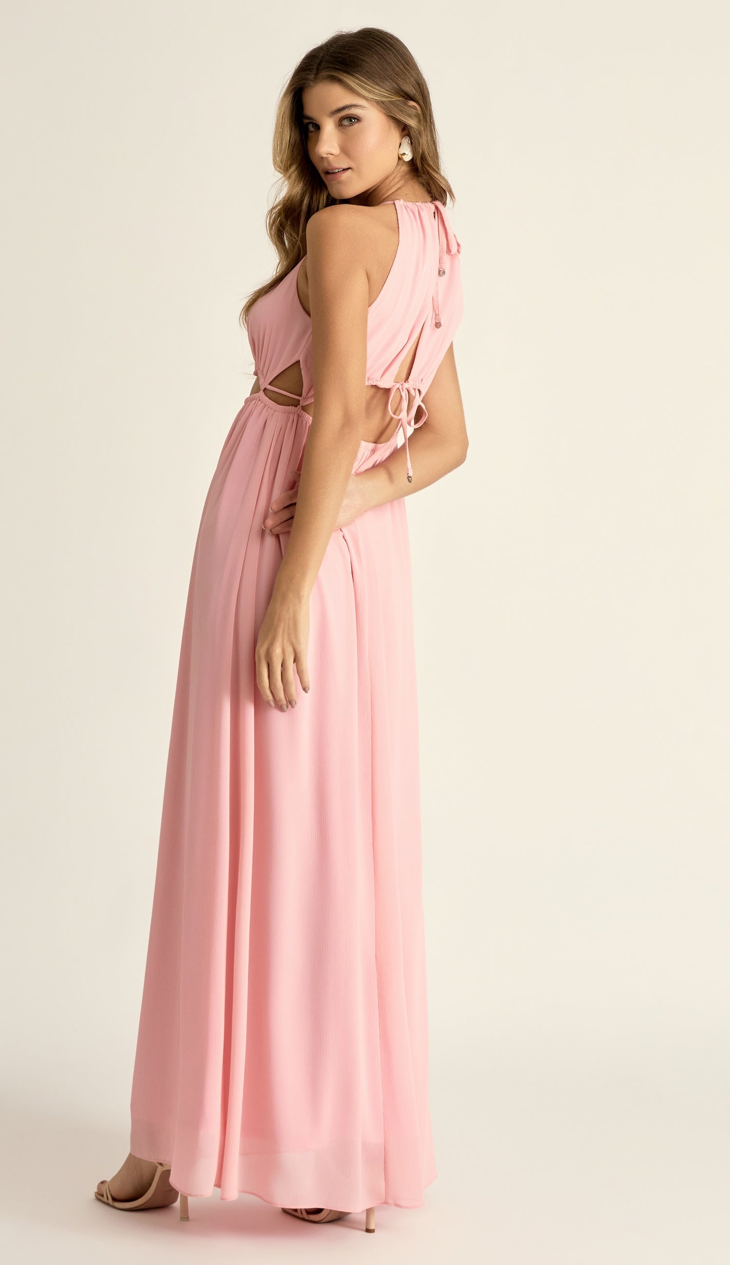 Vestido Micaela Rosa