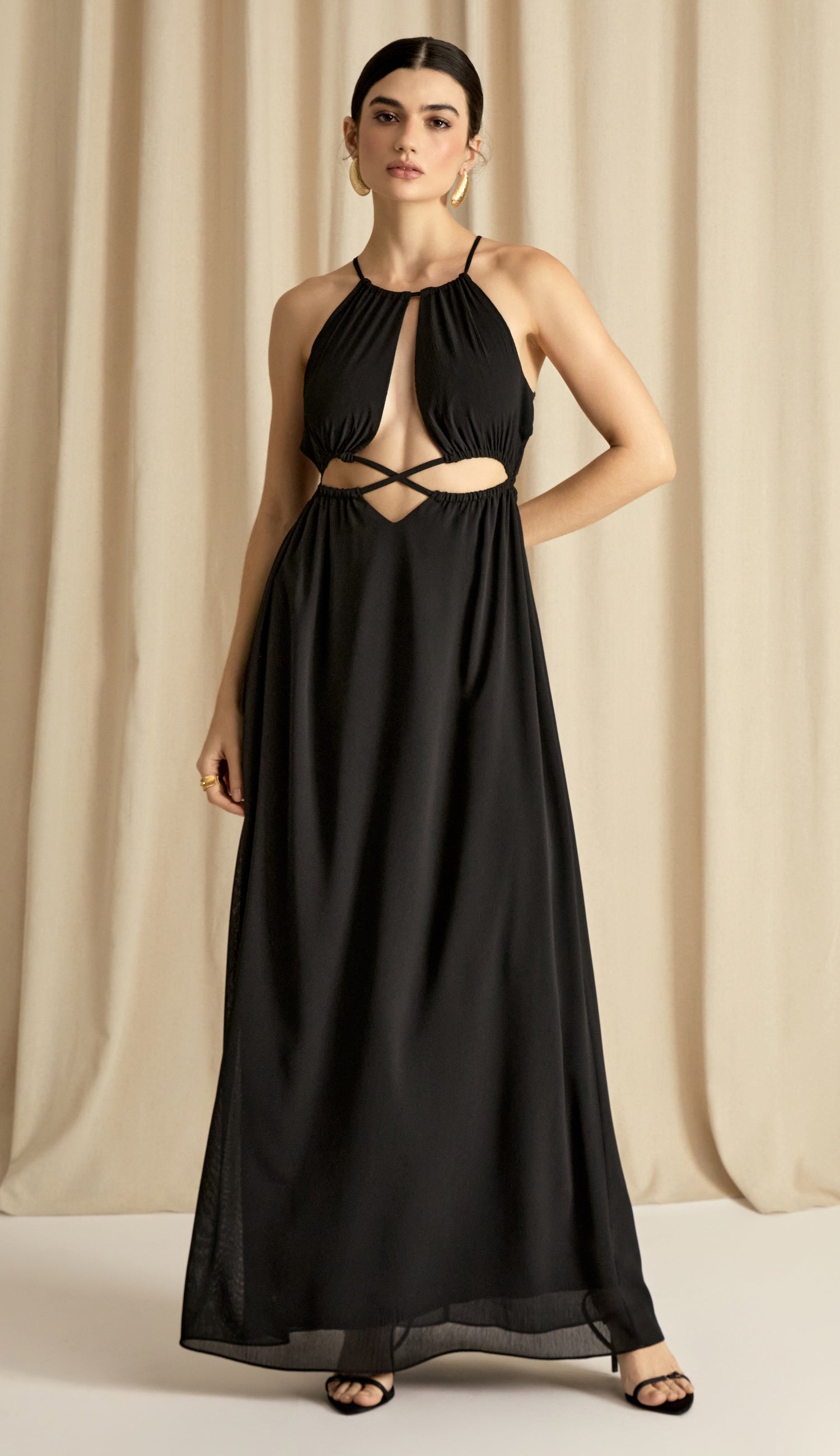 Vestido Micaela Preto