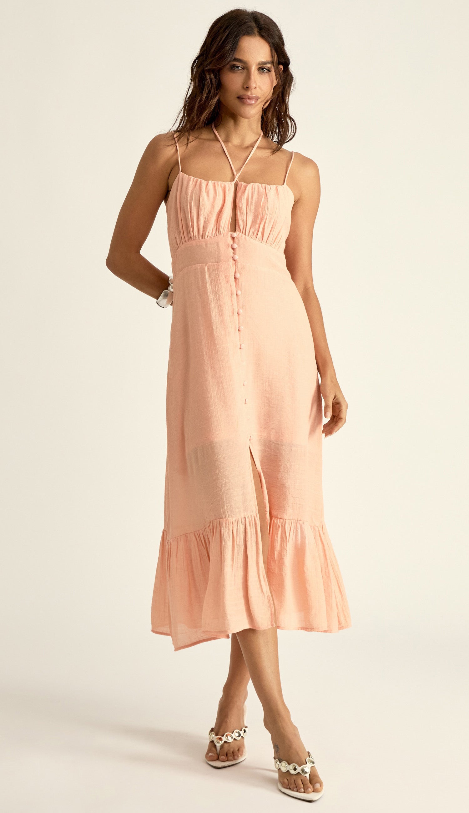 Vestido Selena Pêssego