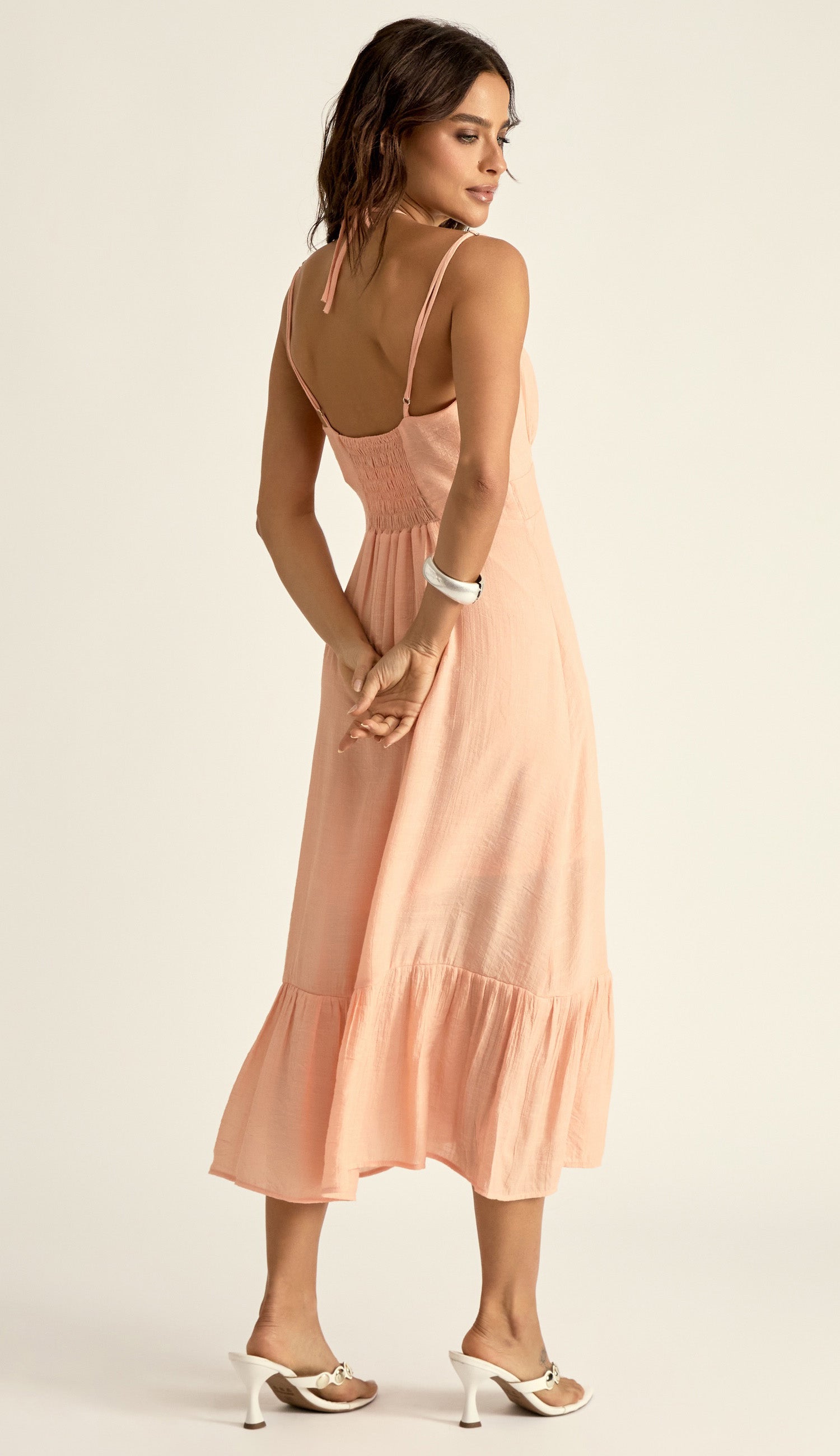 Vestido Selena Pêssego