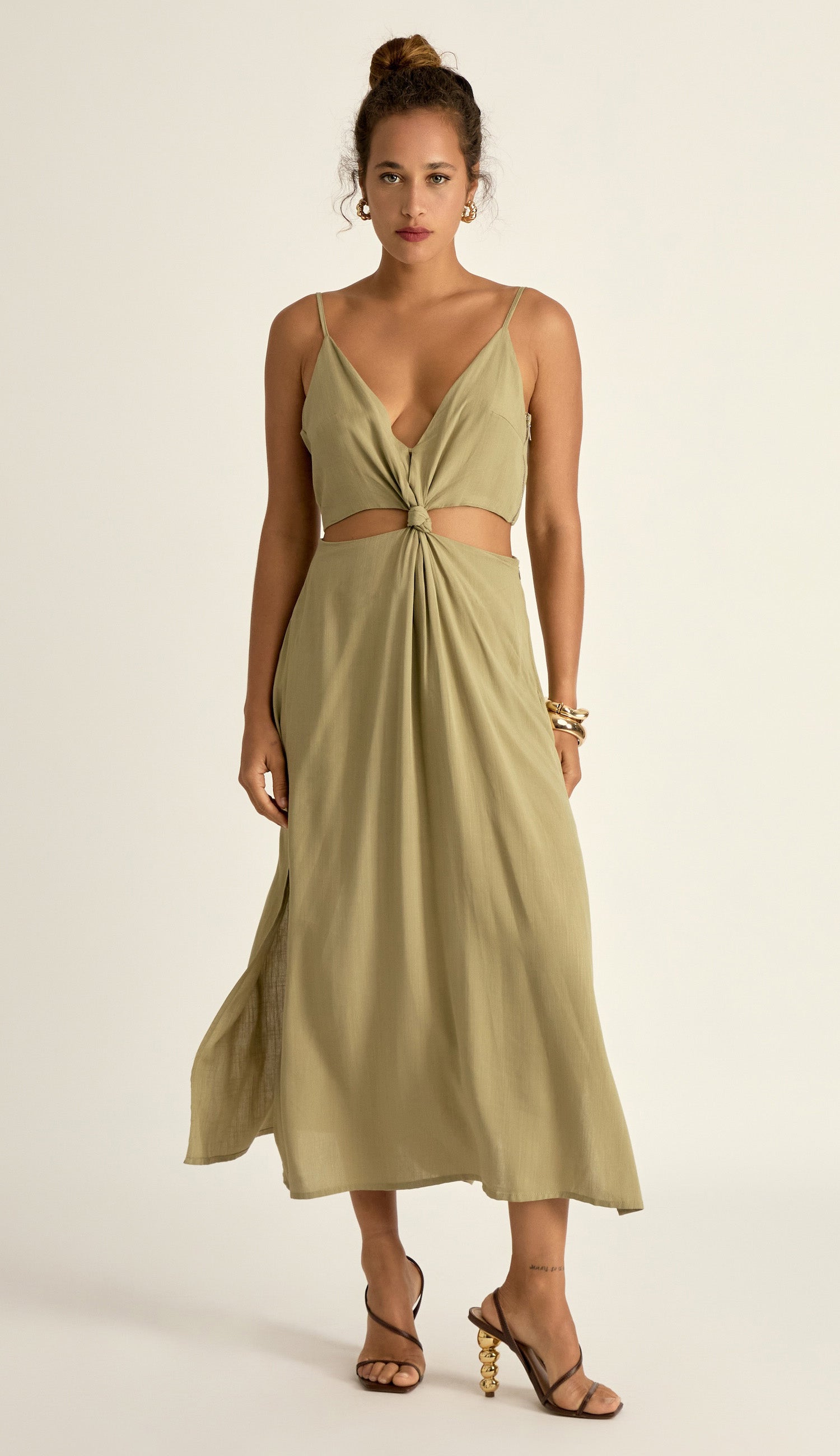 Vestido Tamara Militar