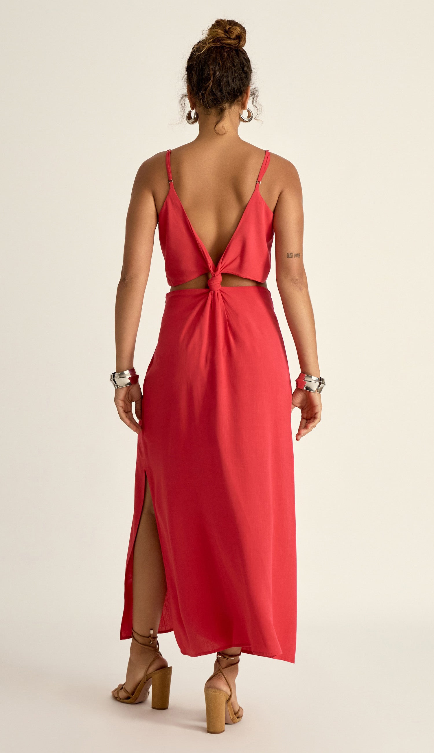 Vestido Tamara Cereja