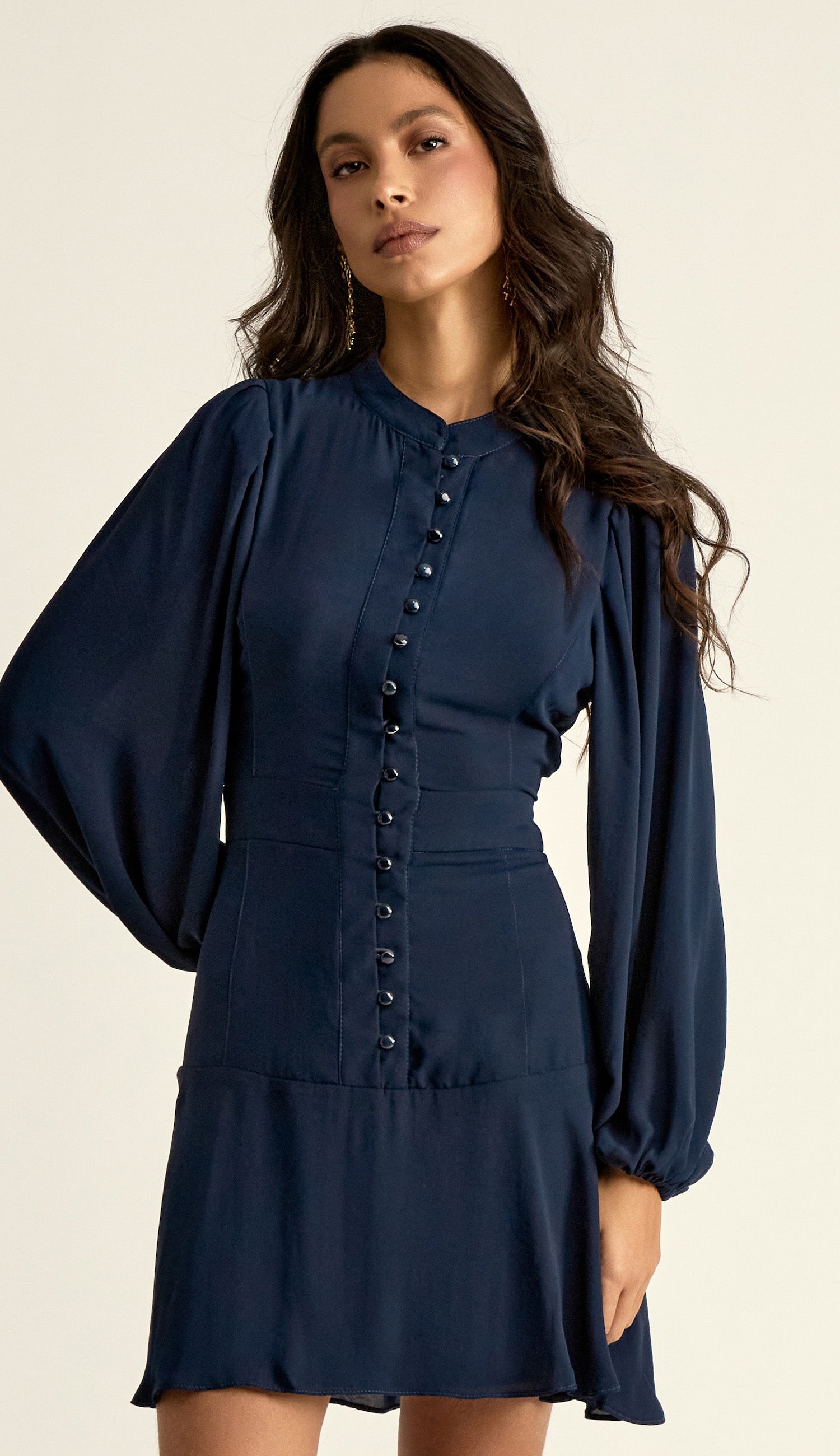 Vestido Verbena Marinho