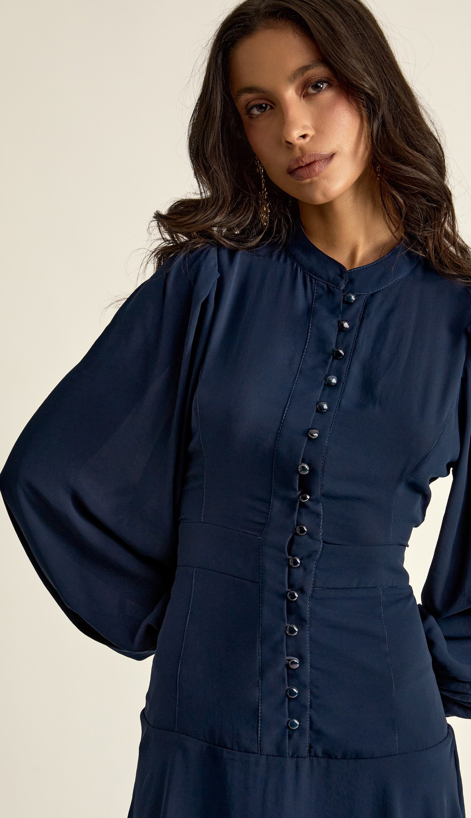 Vestido Verbena Marinho