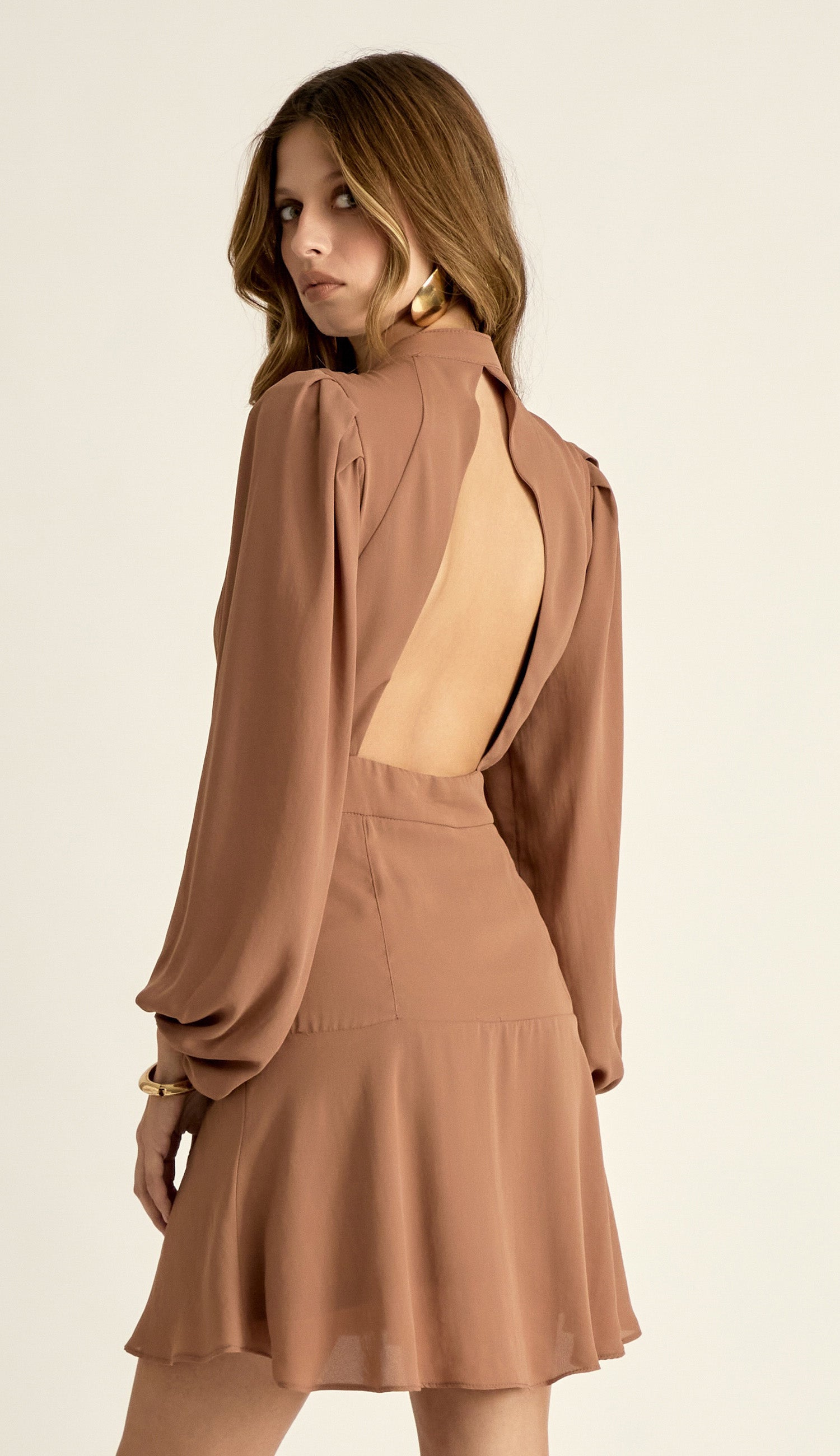 Vestido Verbena Mocha