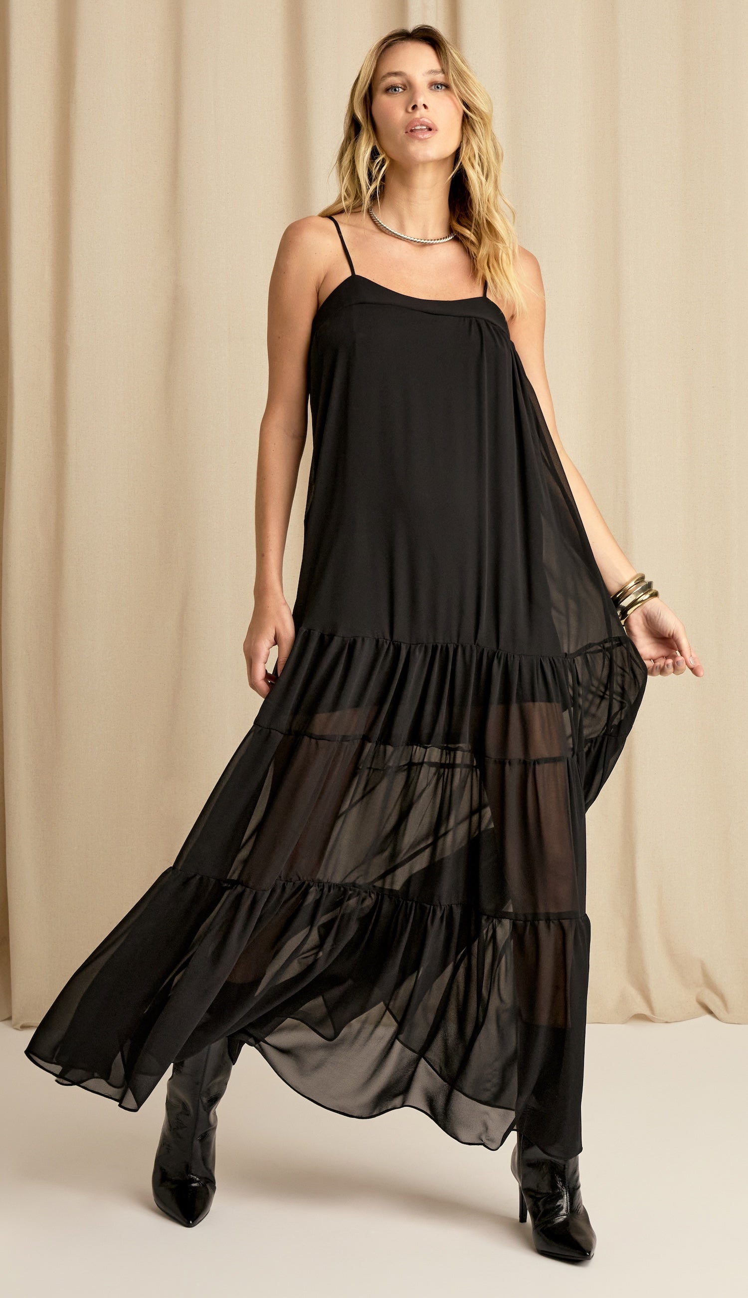 Vestido Carola Preto