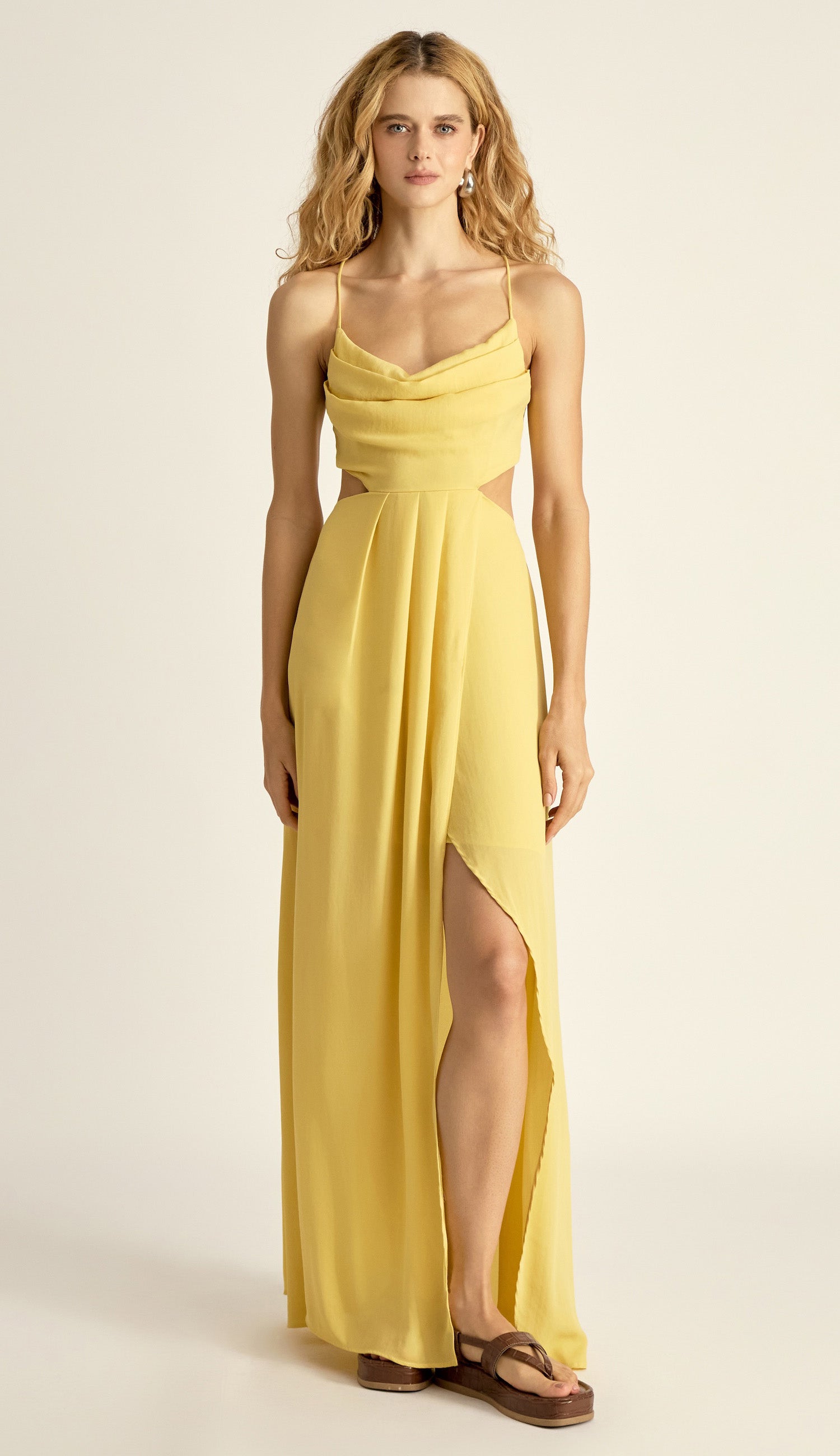 Vestido July Manteiga