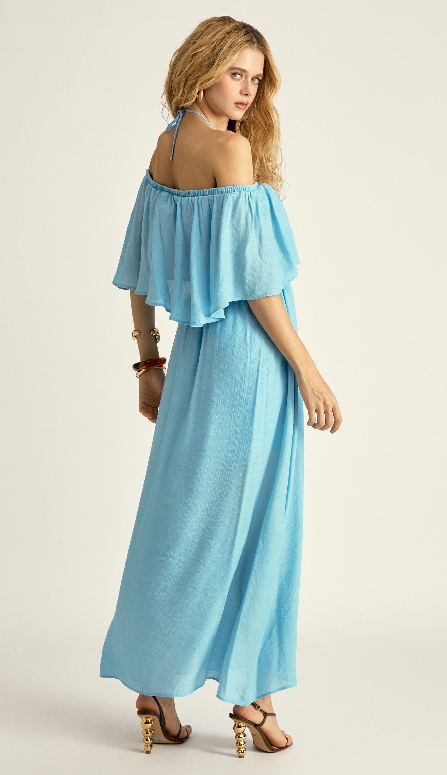 Vestido Alessandra Azul