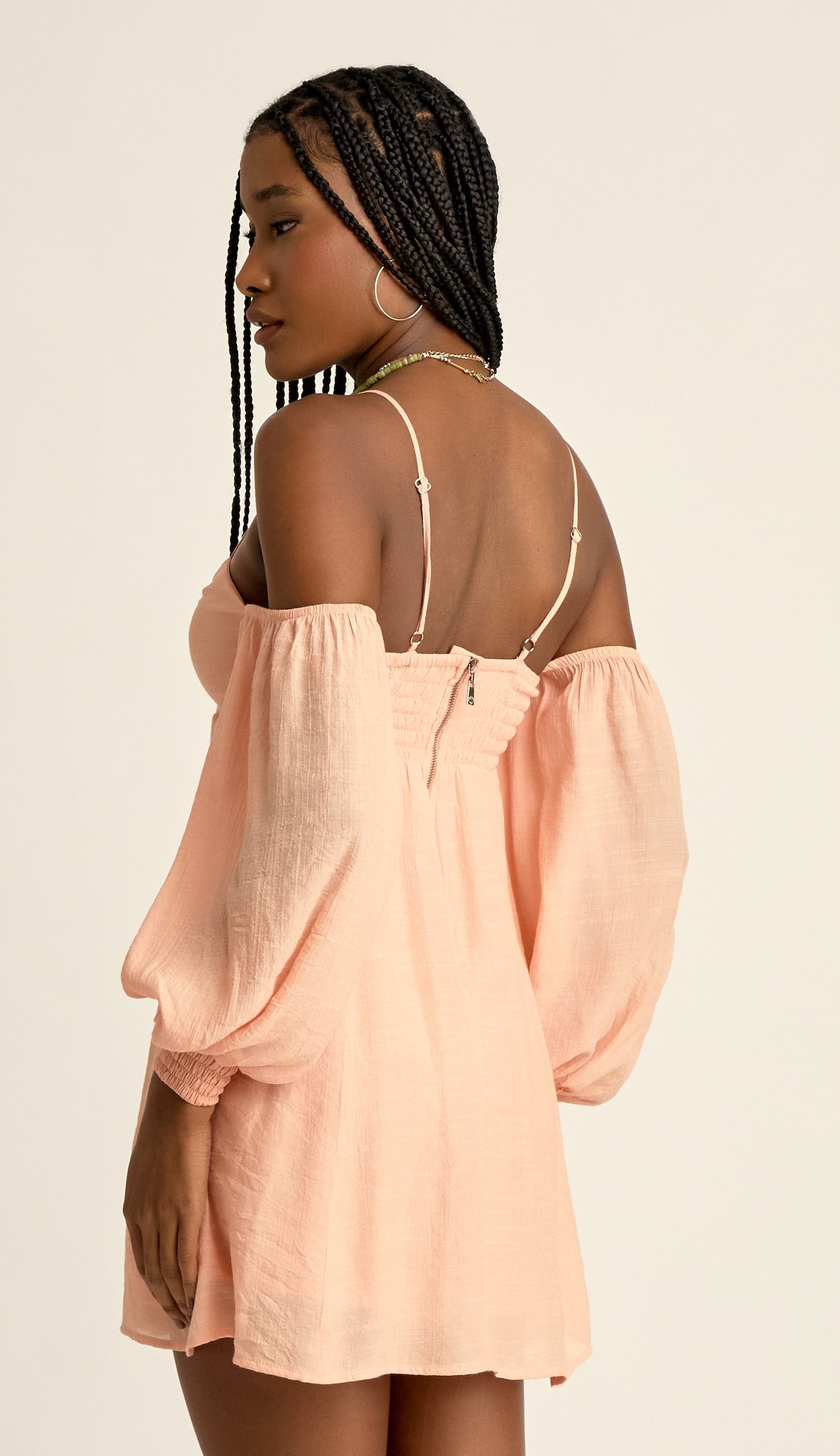 Vestido Balsamo Pêssego