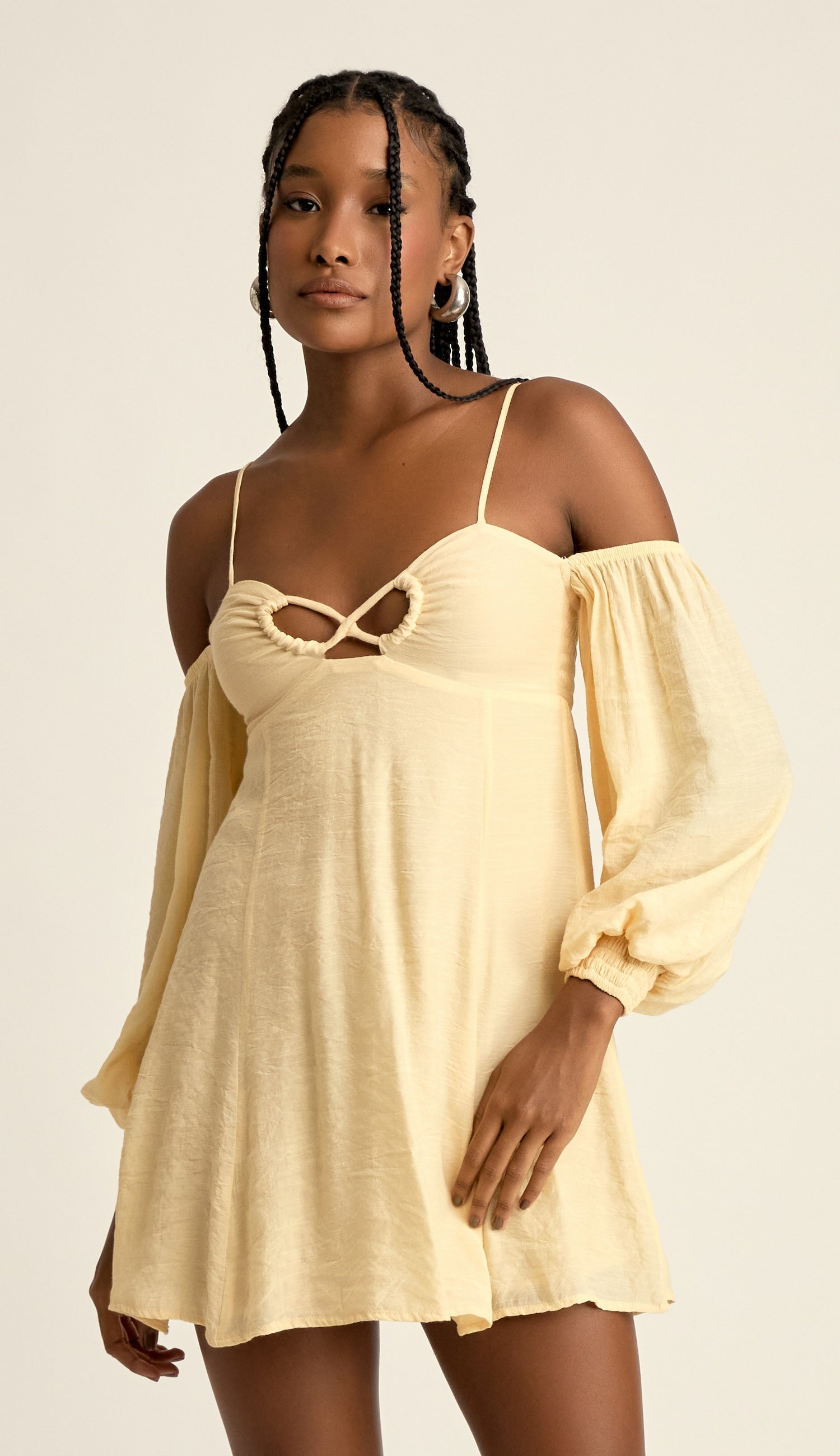 Vestido Balsamo Amarelo