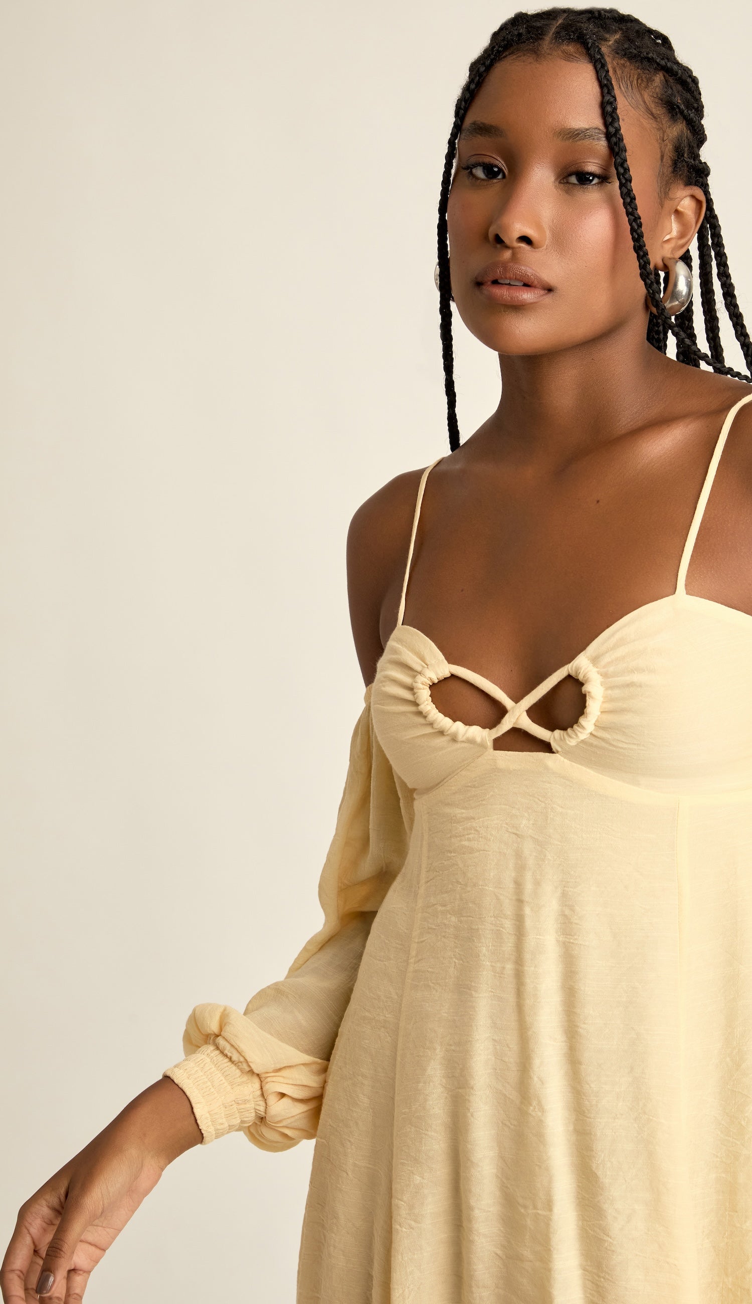 Vestido Balsamo Amarelo