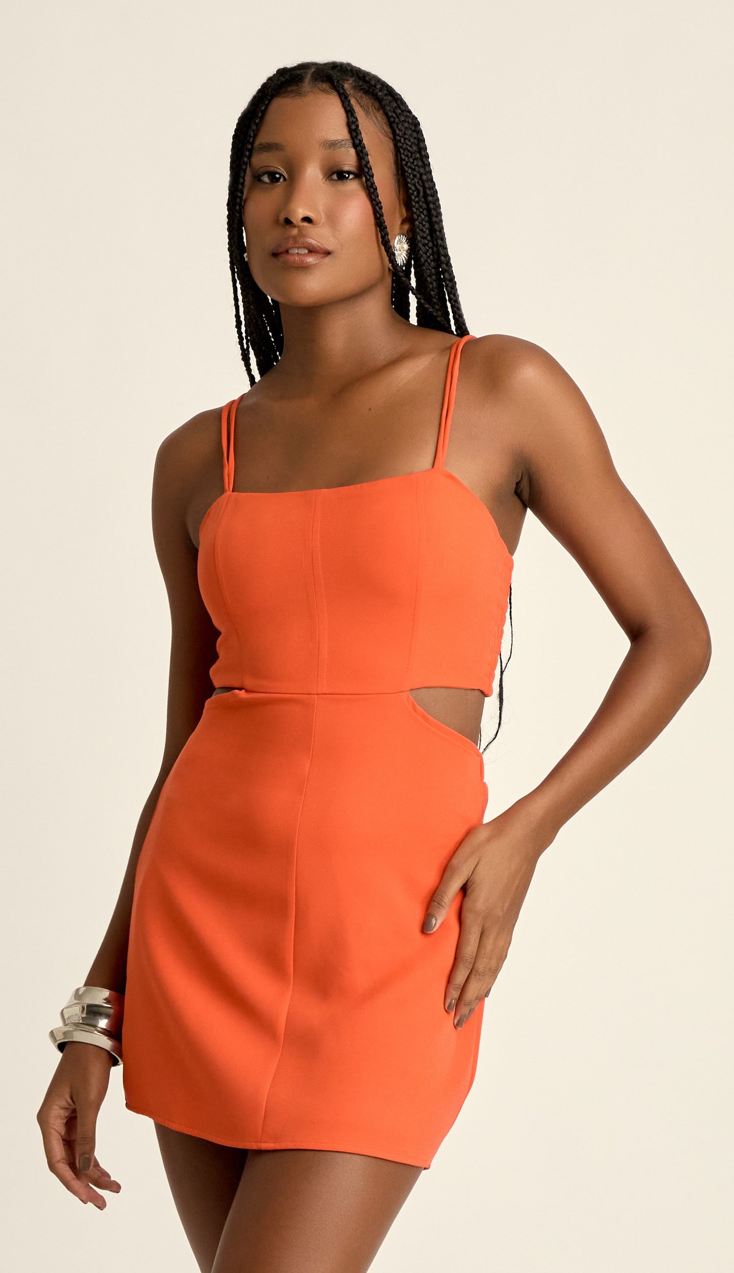 Vestido Antônia Laranja