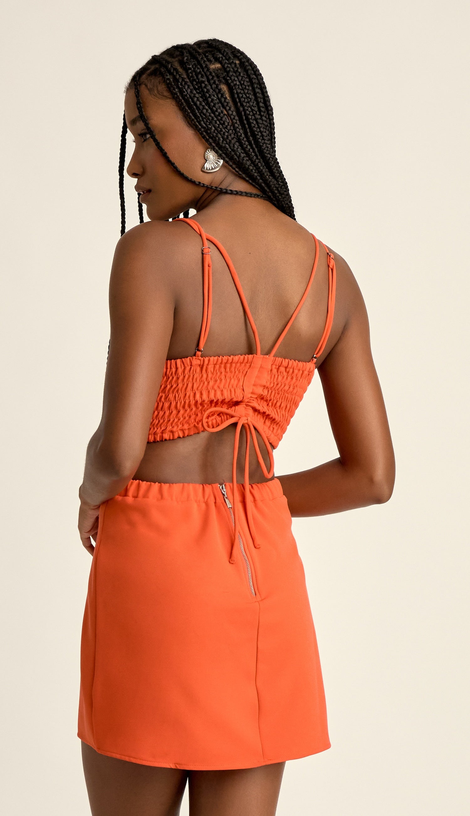 Vestido Antônia Laranja