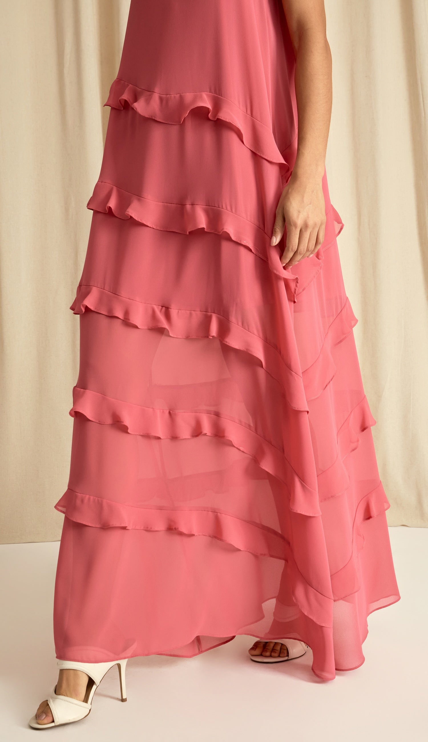 Vestido Fragrância Marsala