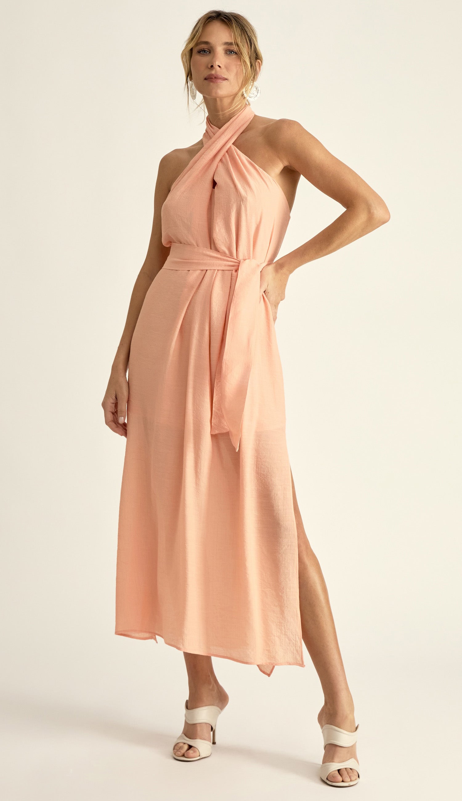 Vestido Florianópolis Pêssego