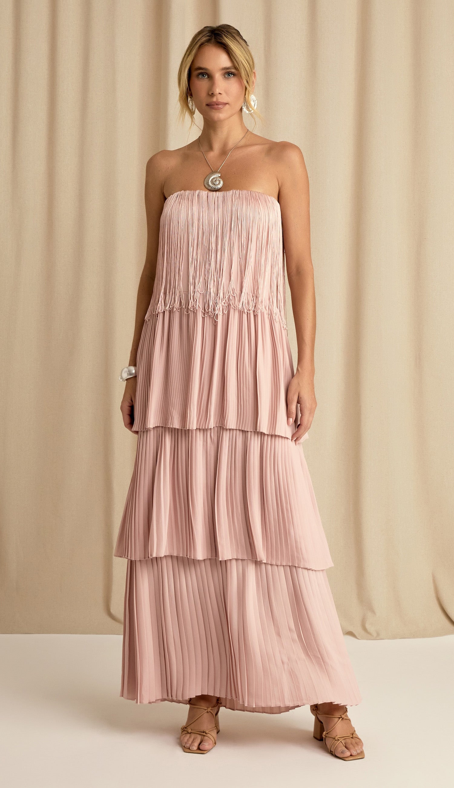 Vestido Flamingo Nude