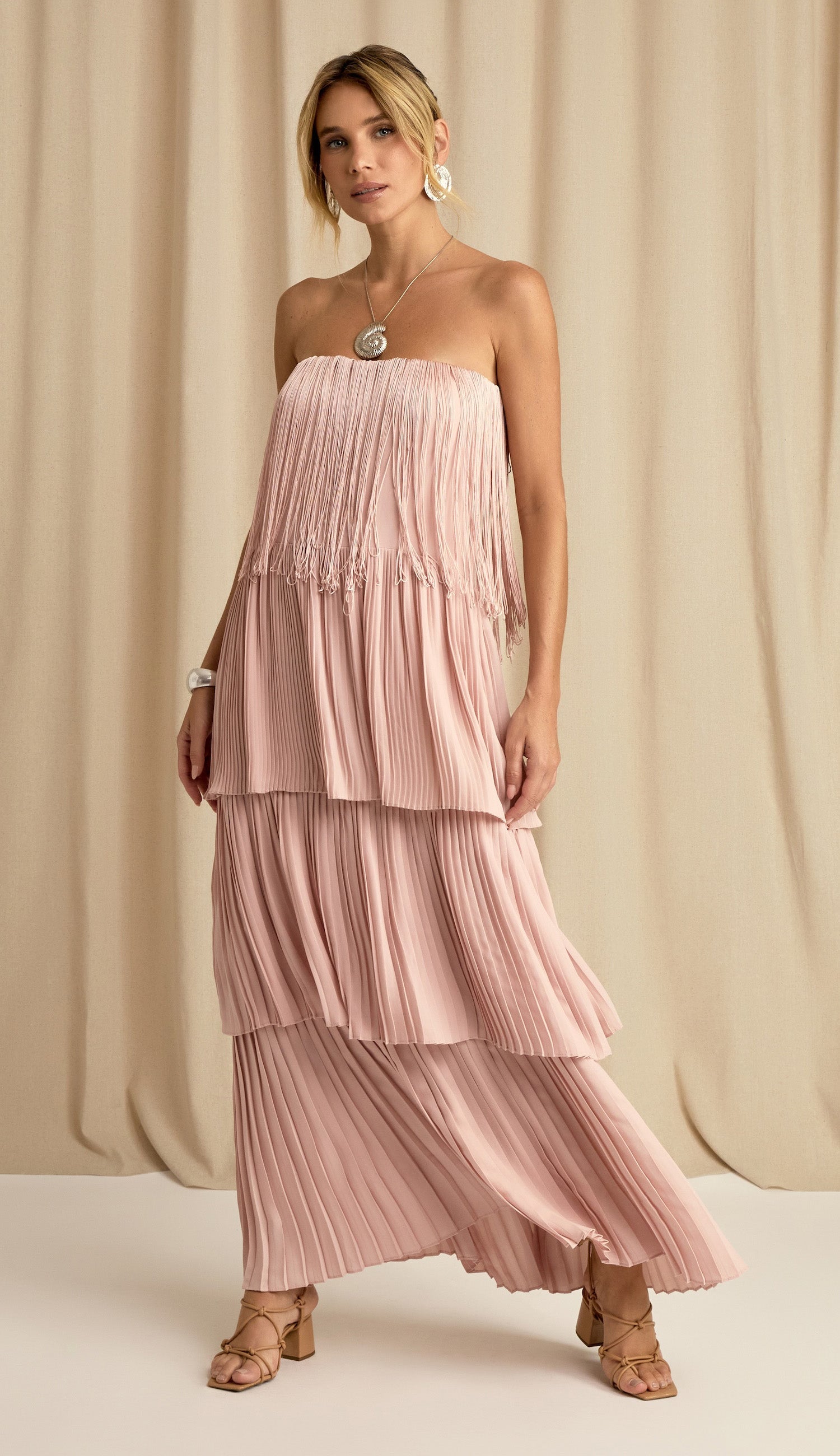 Vestido Flamingo Nude