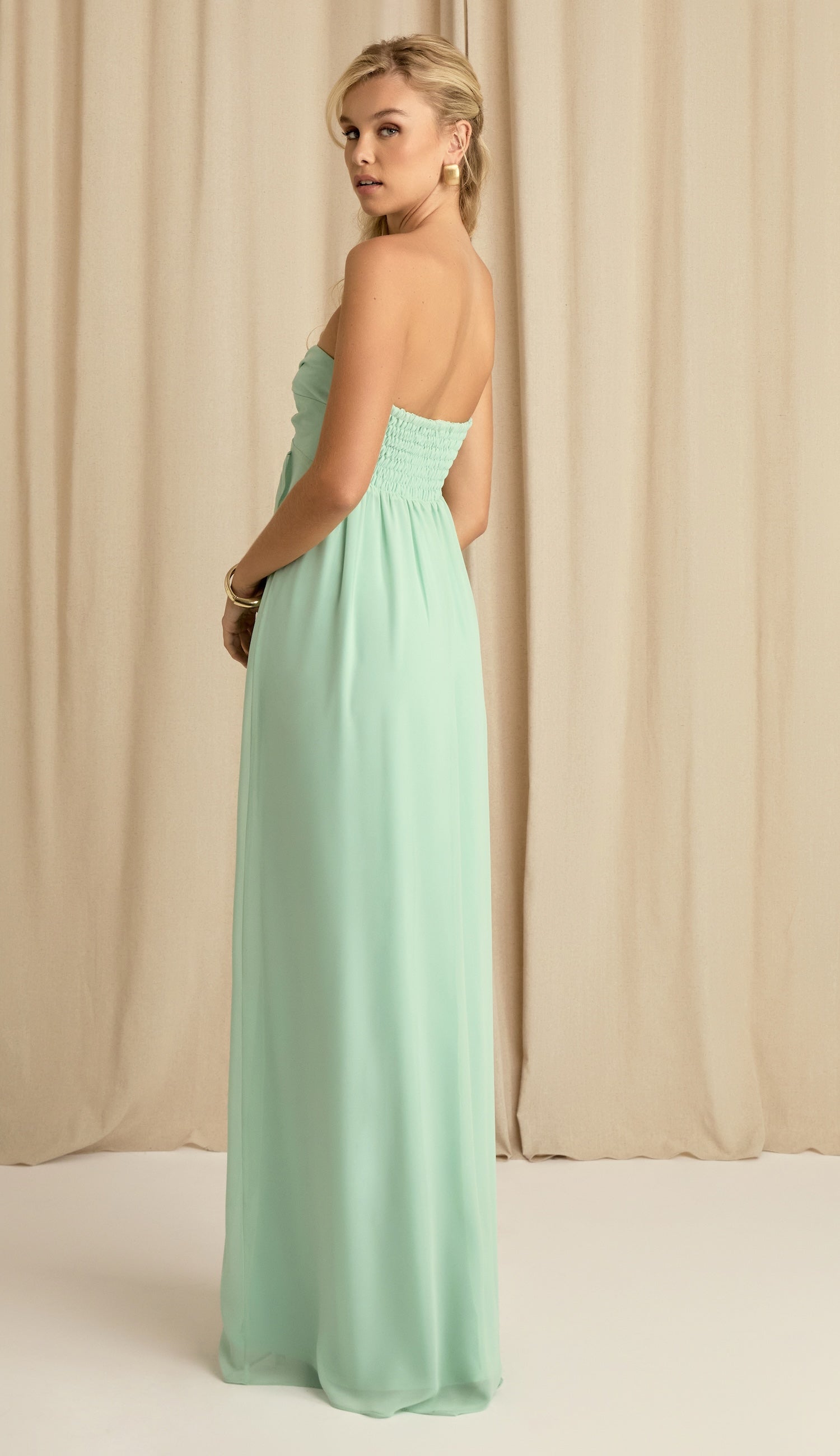 Vestido Jamine Acqua