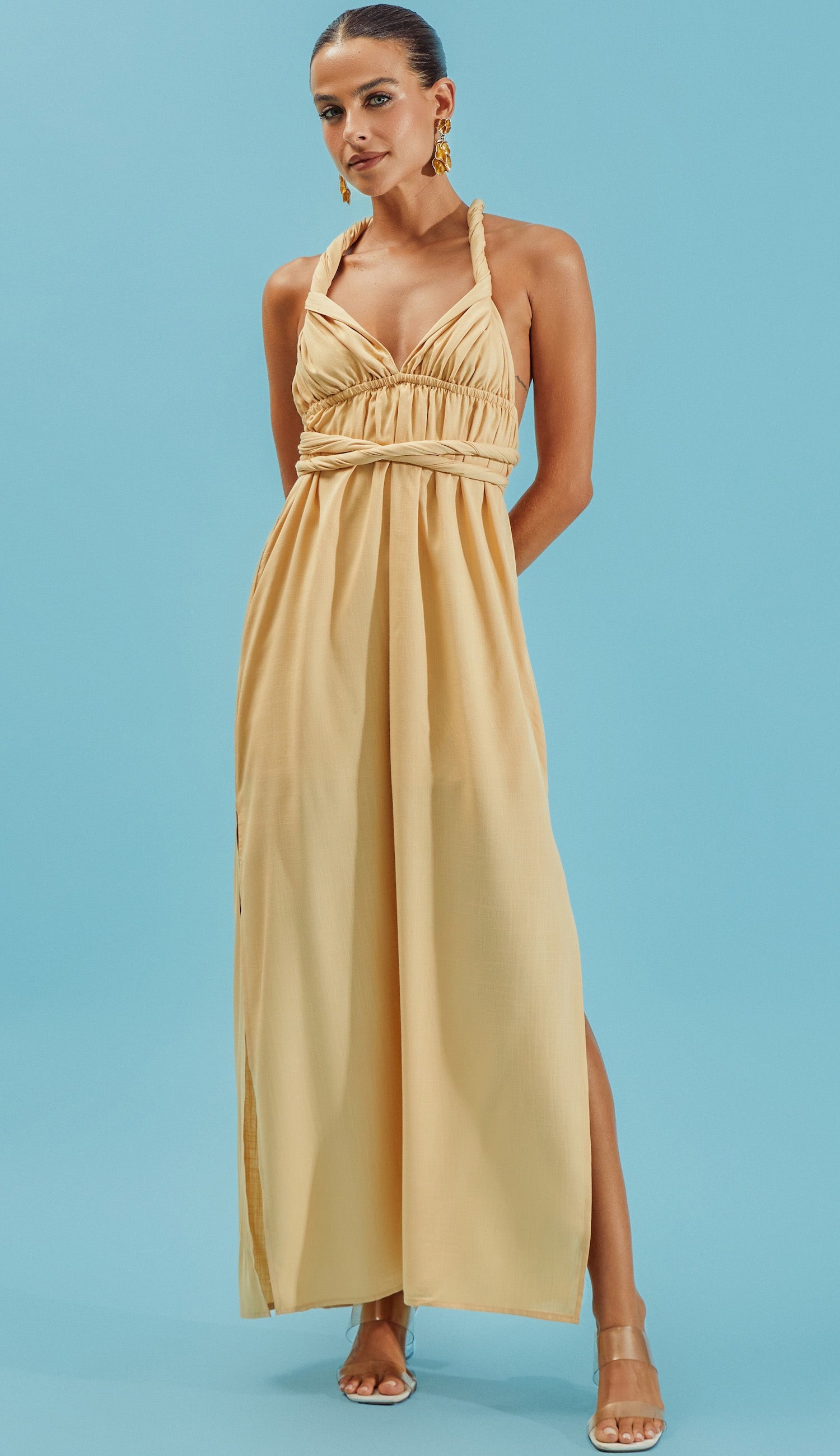 Vestido Luiza Amarelo