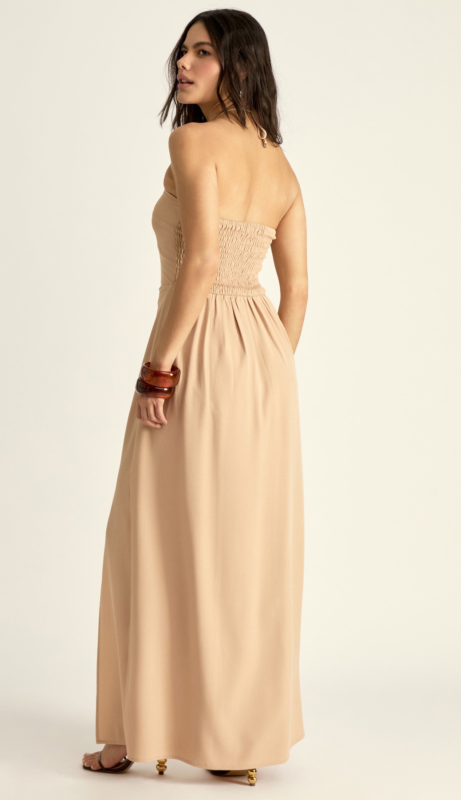 Vestido Nicole Mocha