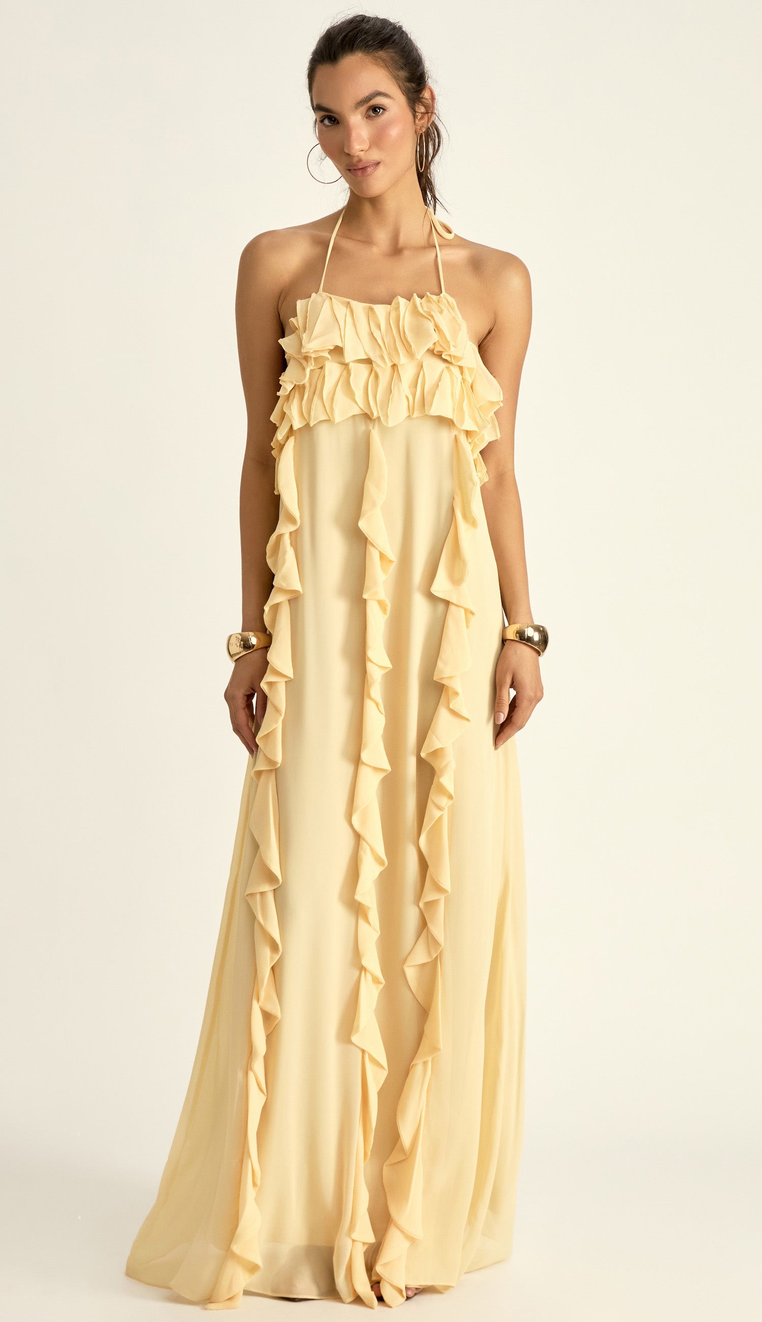 Vestido Nair Amarelo