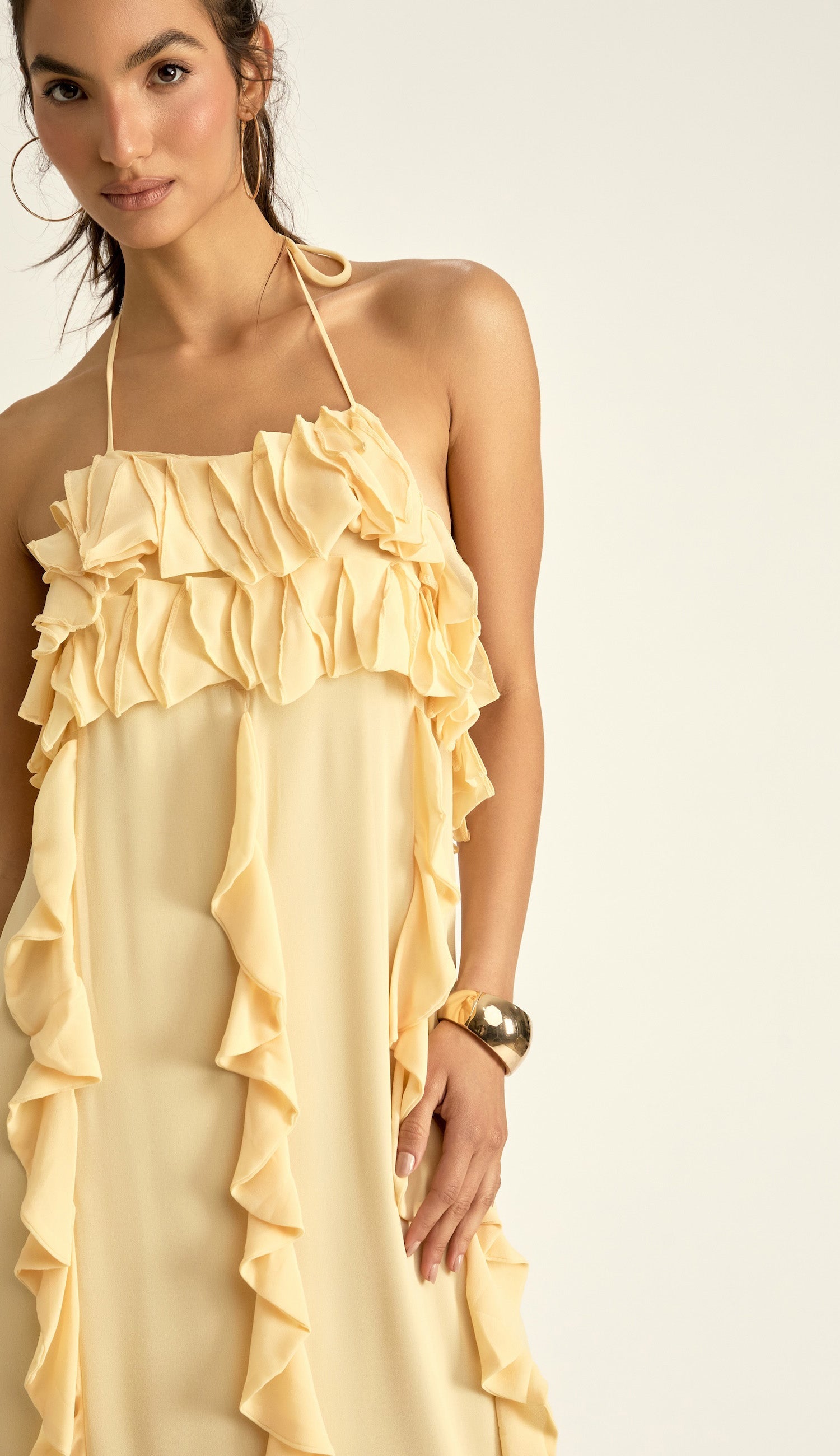 Vestido Nair Amarelo