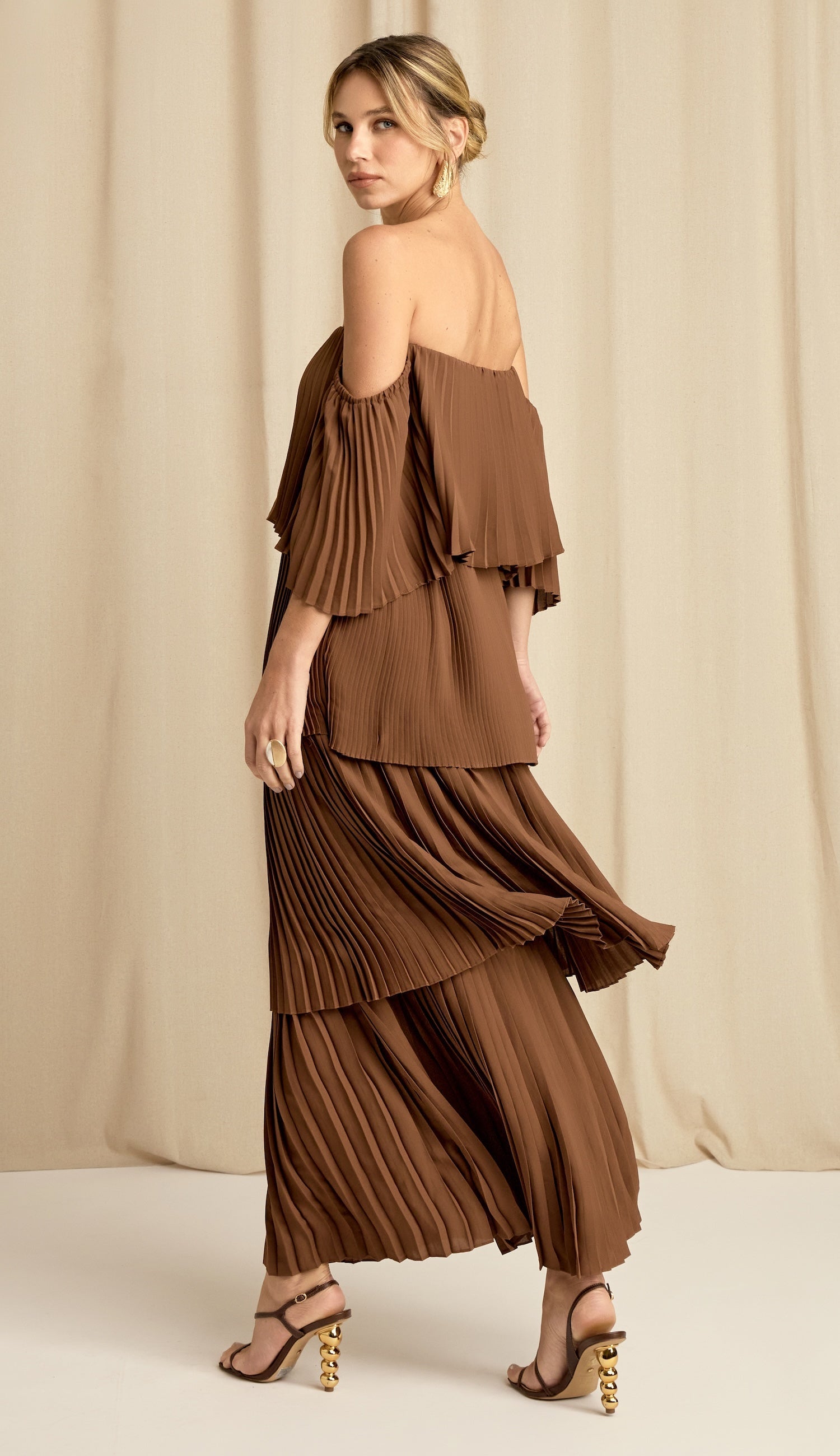 Vestido Rebeca Mocha