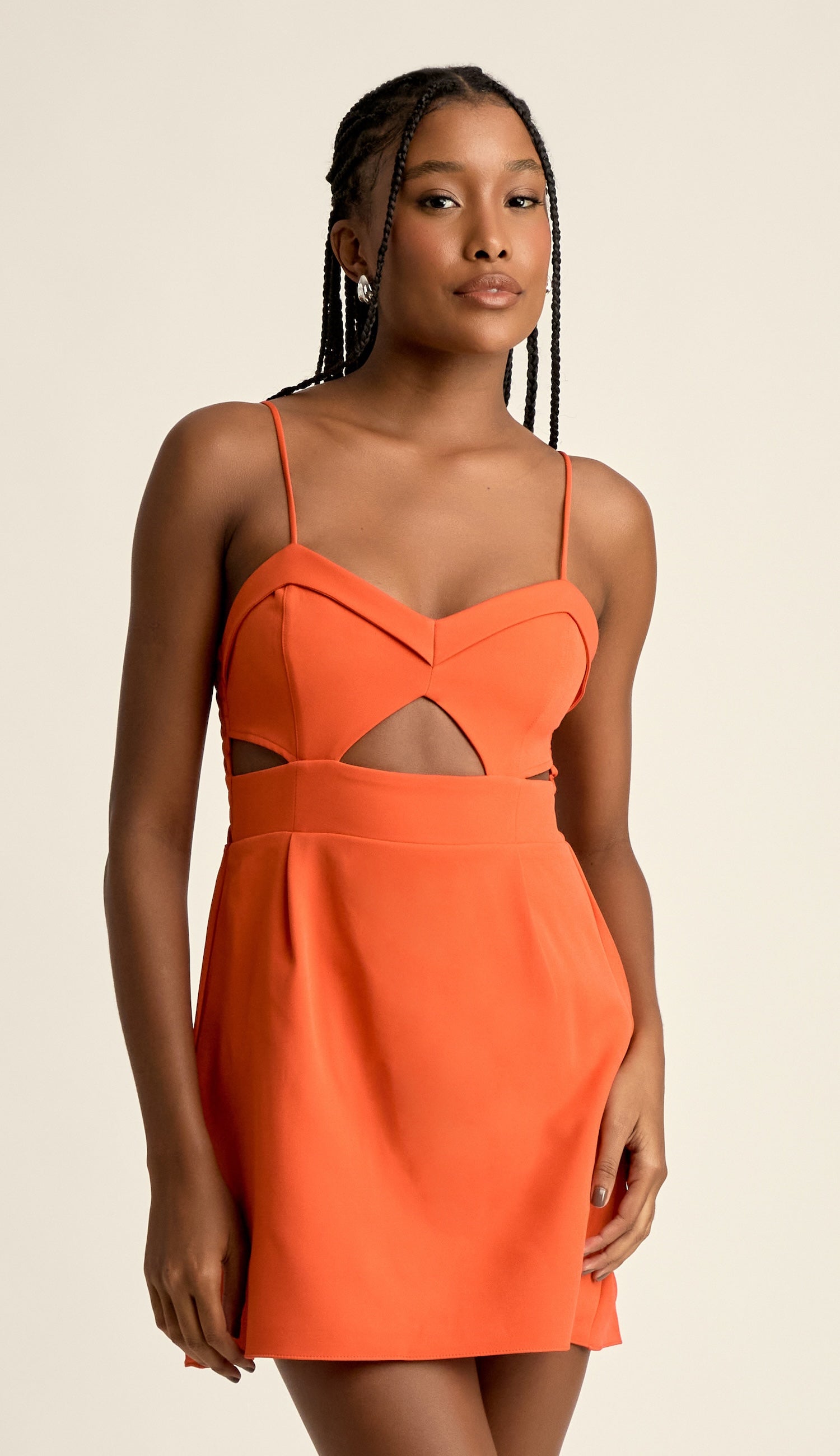 Vestido Selma Laranja