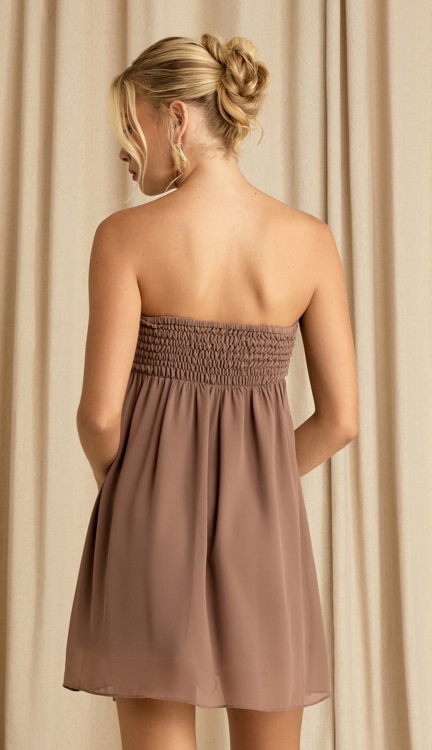 Vestido Talita Mocha