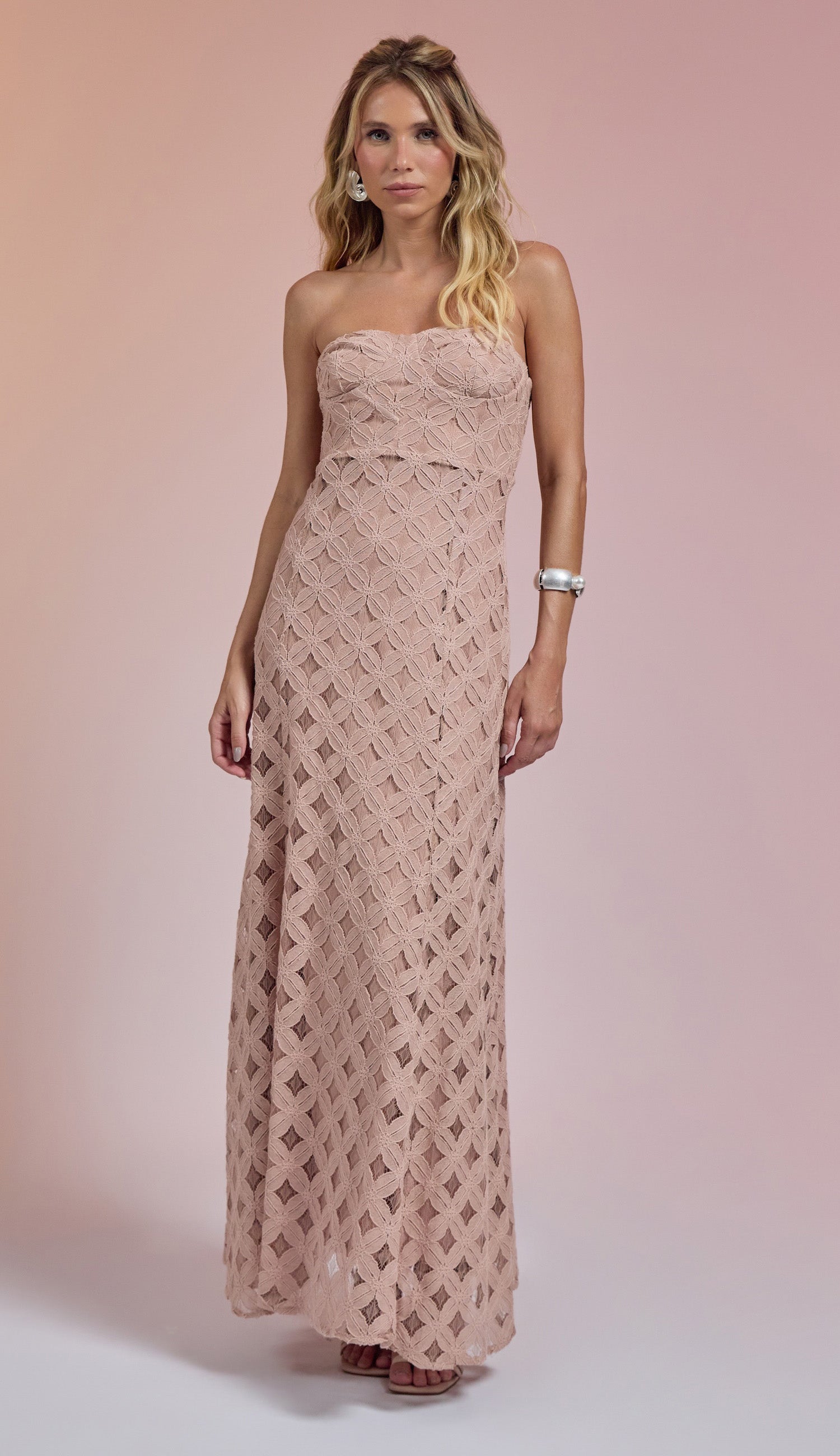 Vestido Virgínia Nude