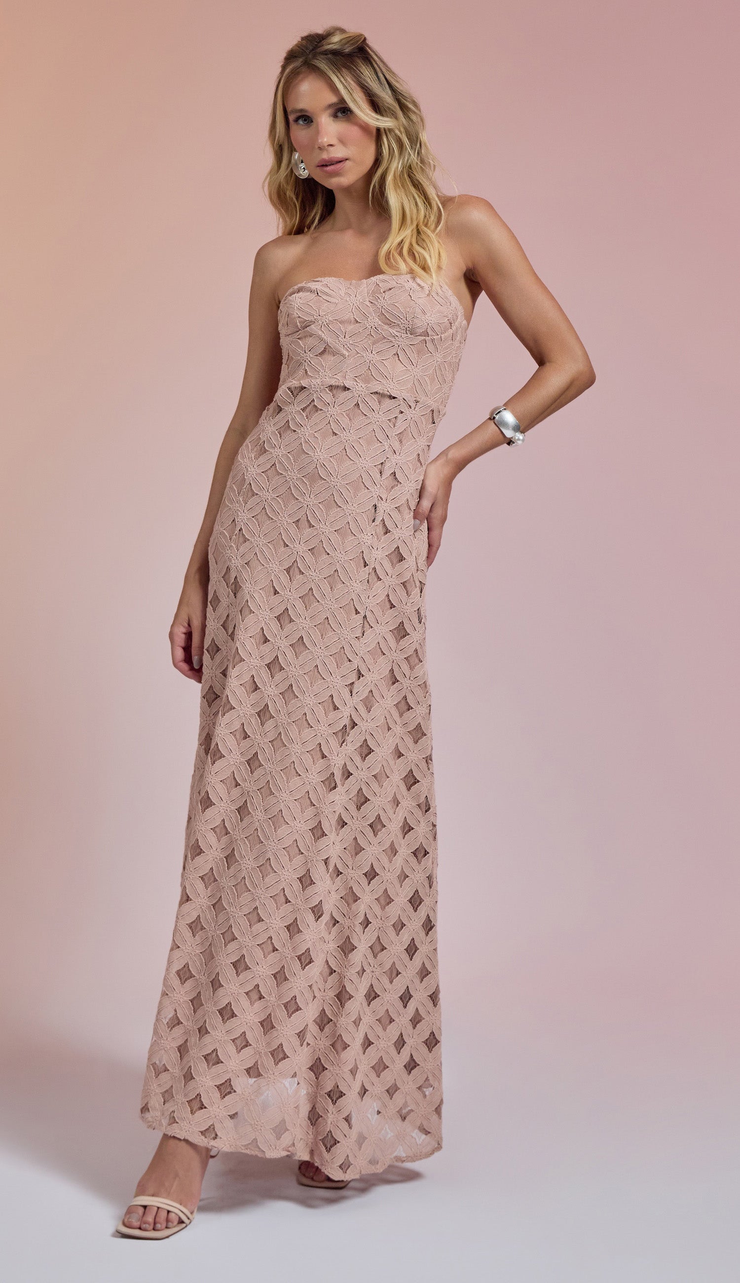 Vestido Virgínia Nude