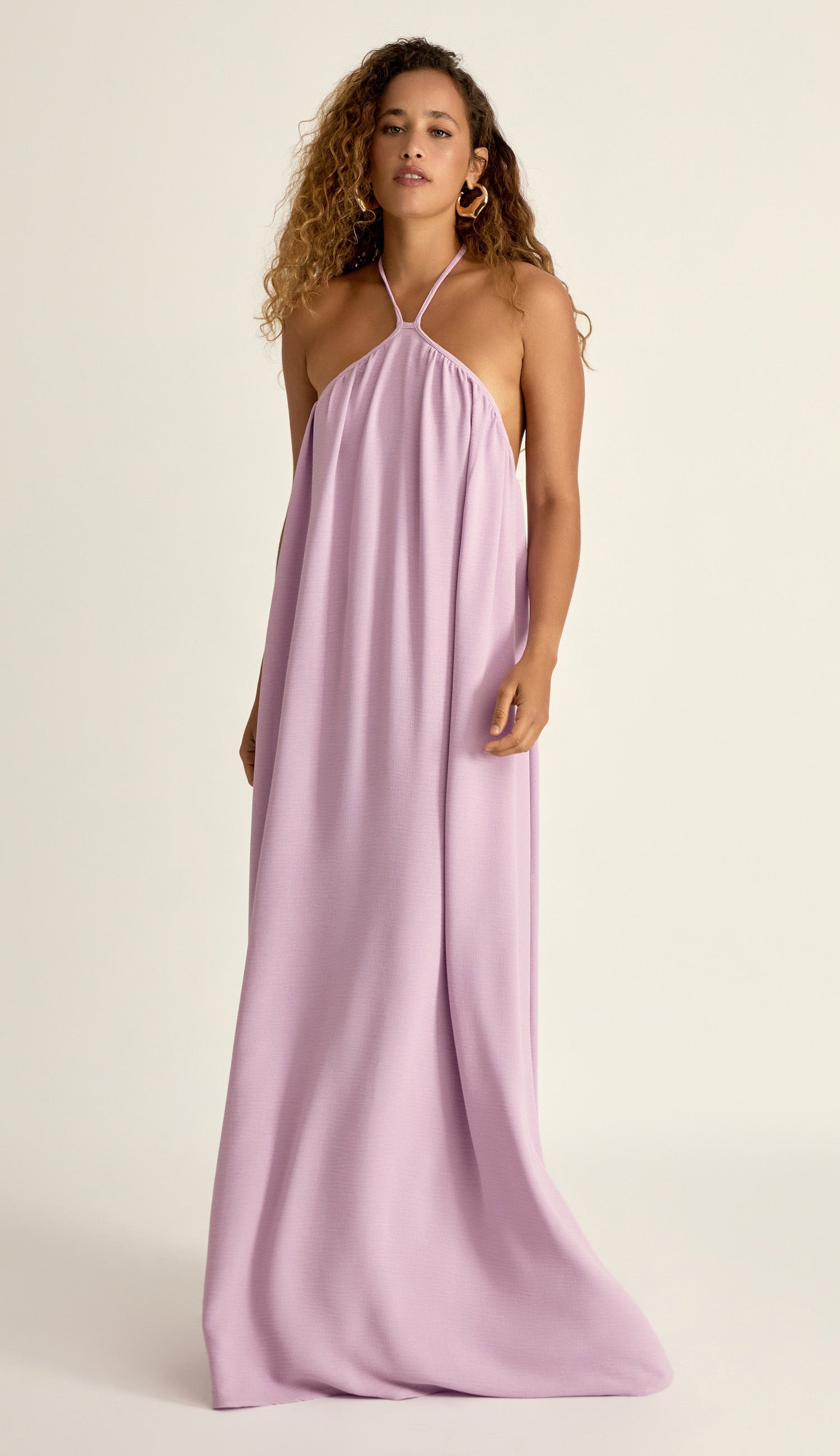 Vestido Amiga Lilás