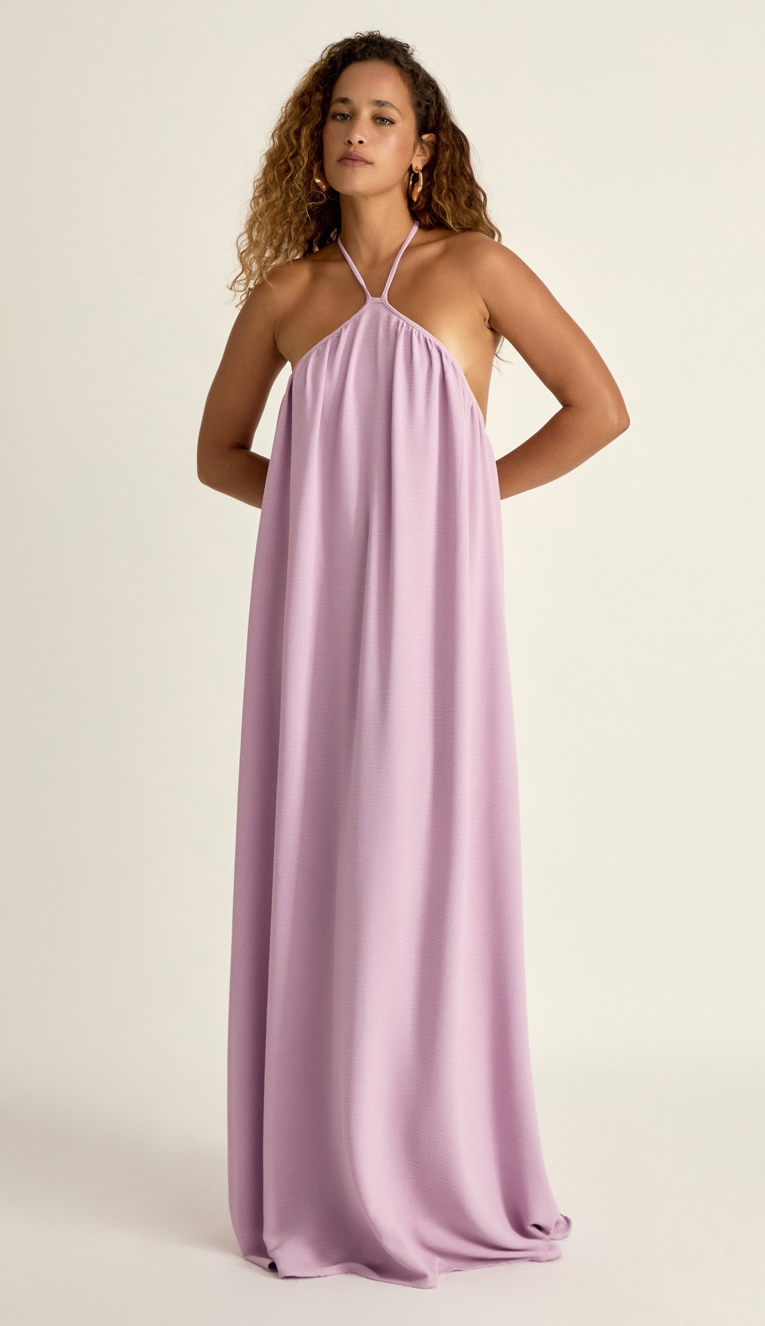 Vestido Amiga Lilás