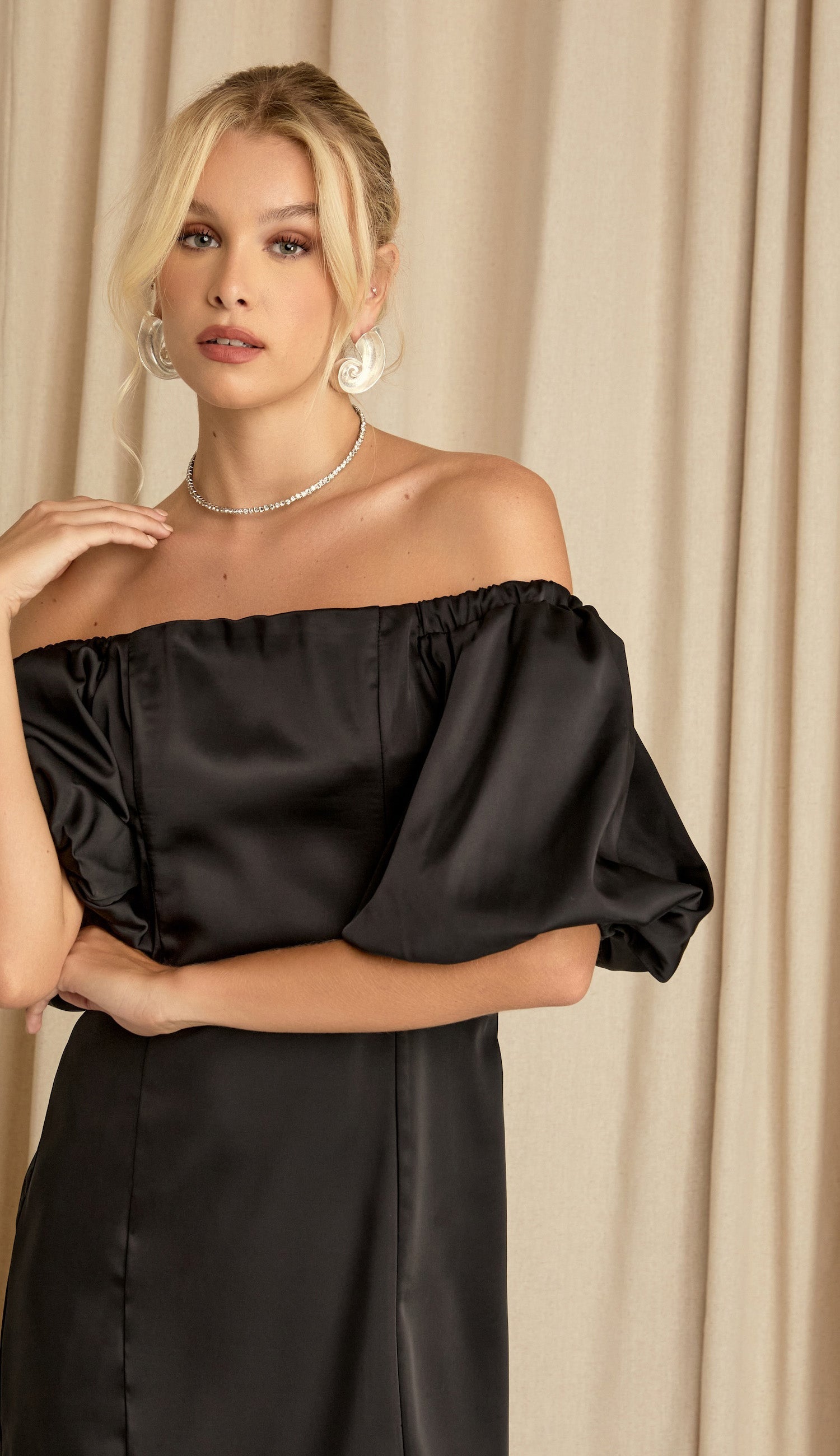 Vestido Aurora Preto