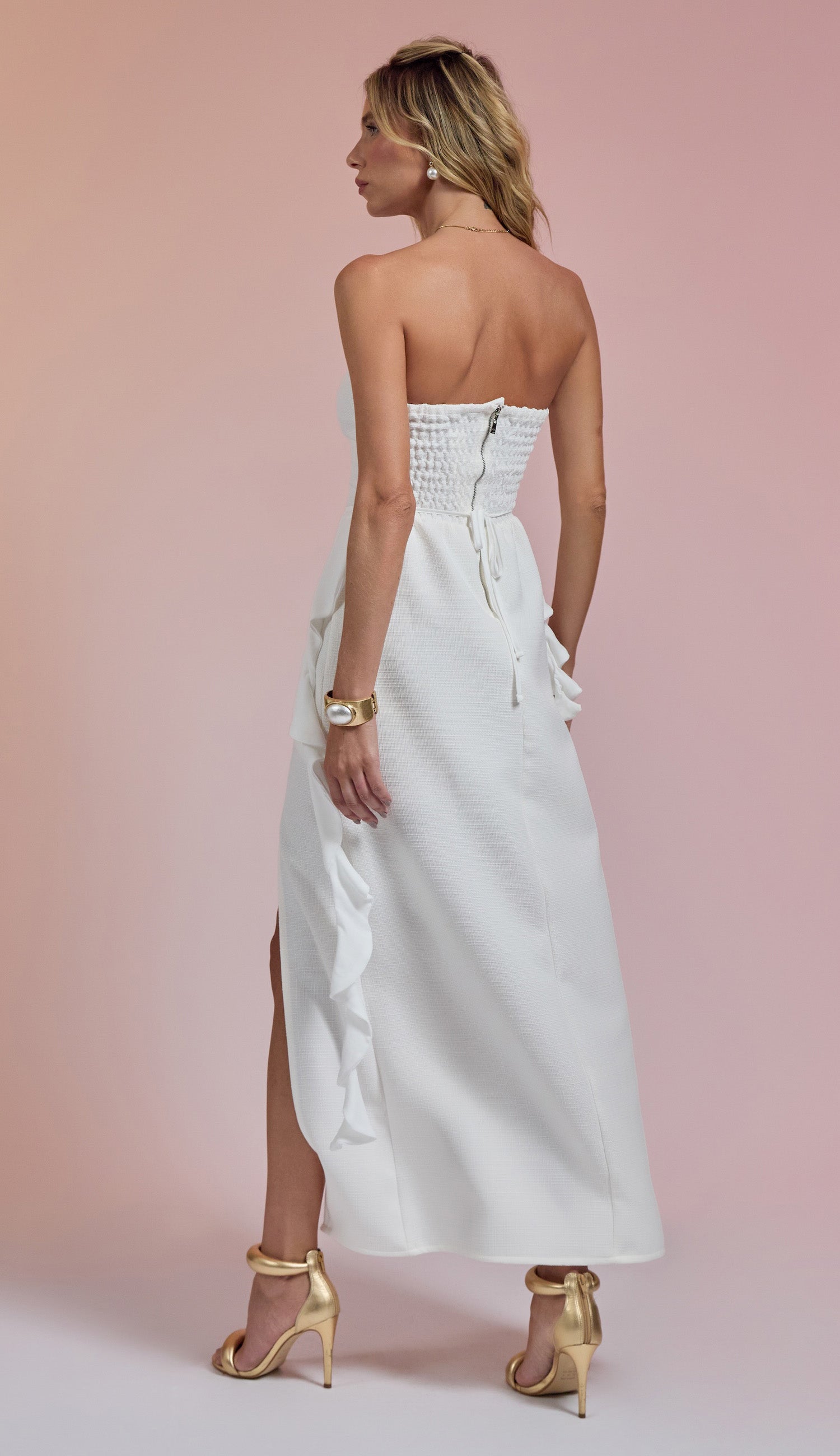 Vestido Amora Off White
