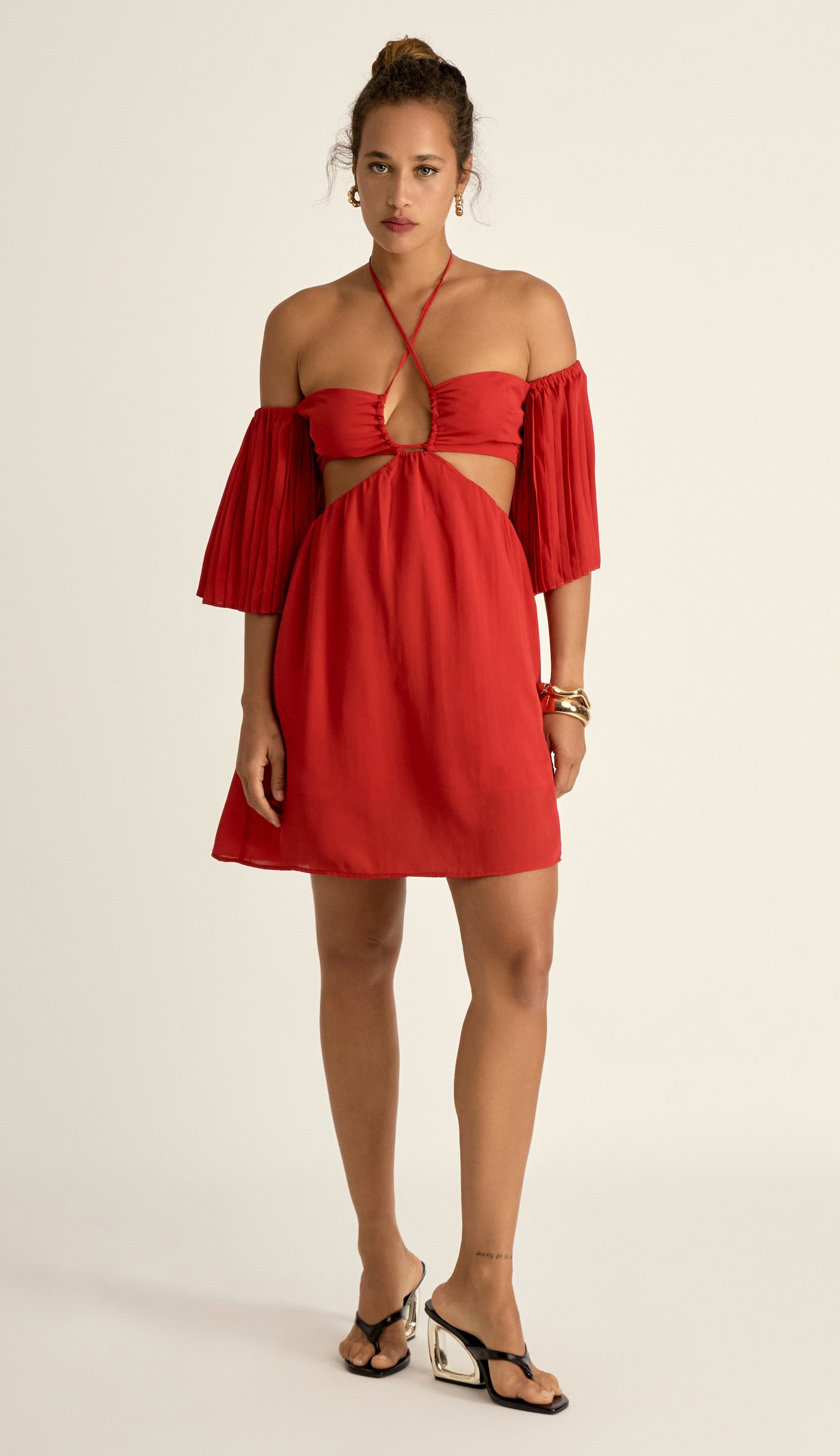 Vestido Aline Cereja