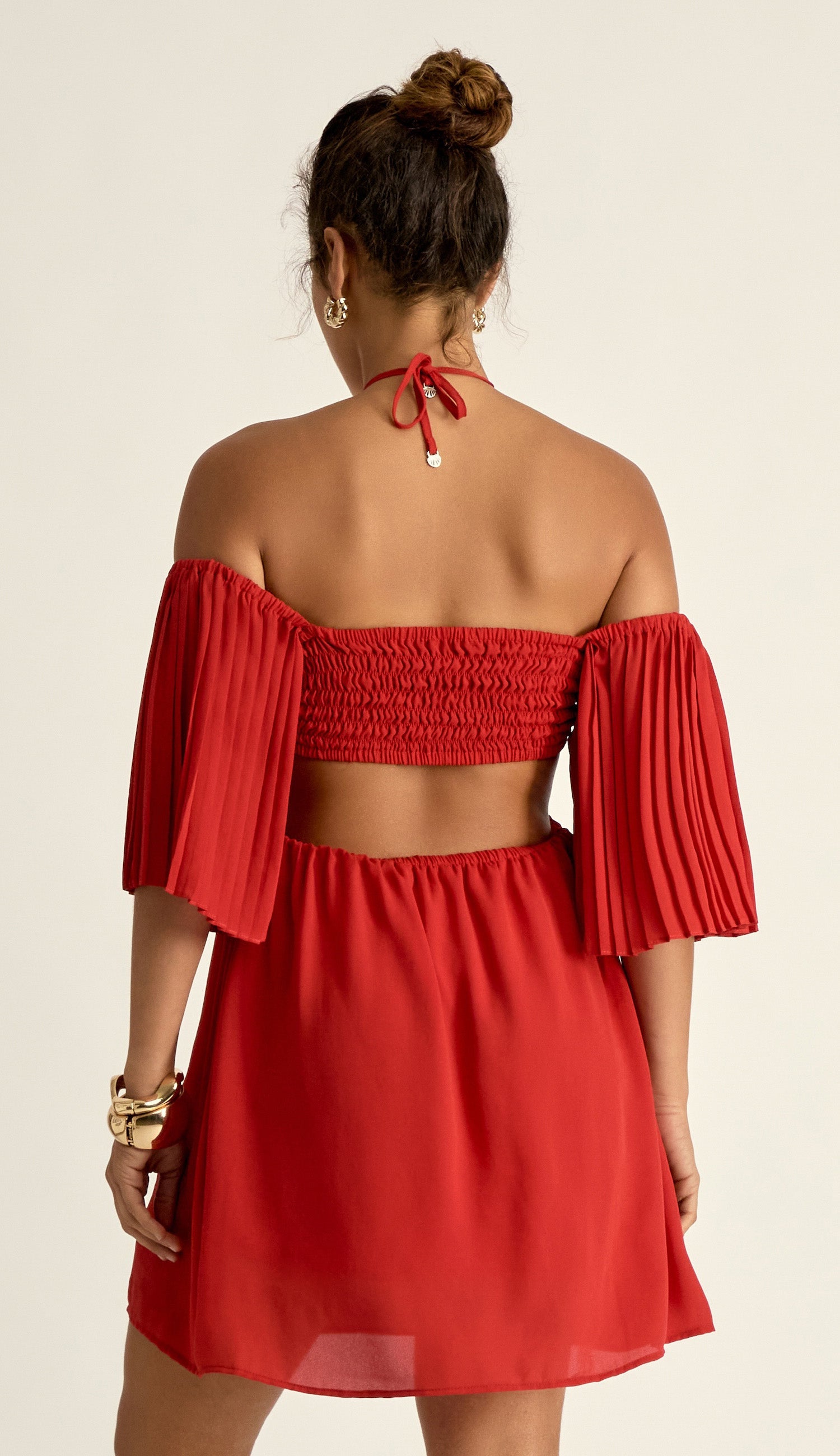 Vestido Aline Cereja