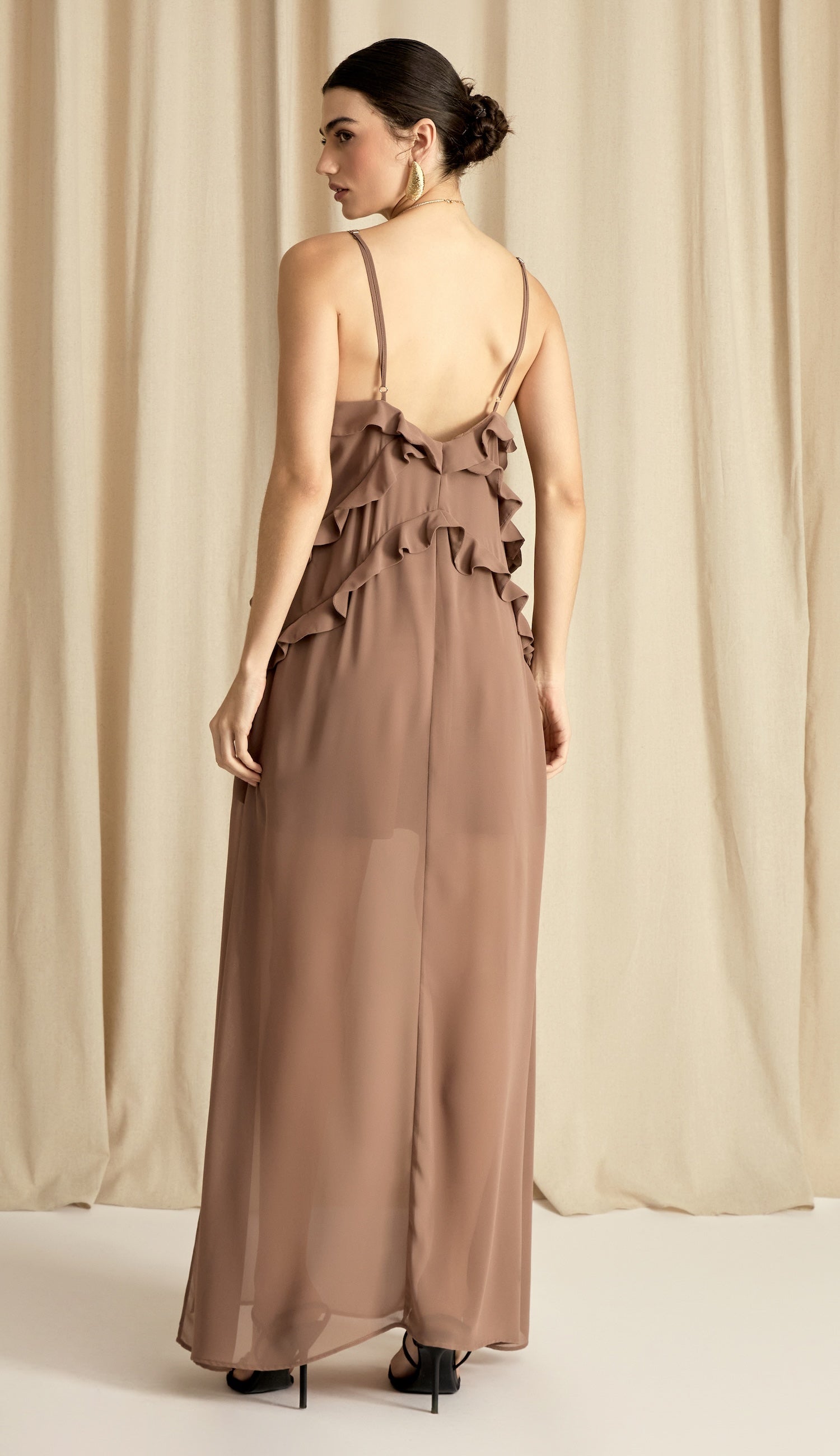 Vestido Anne Mocha