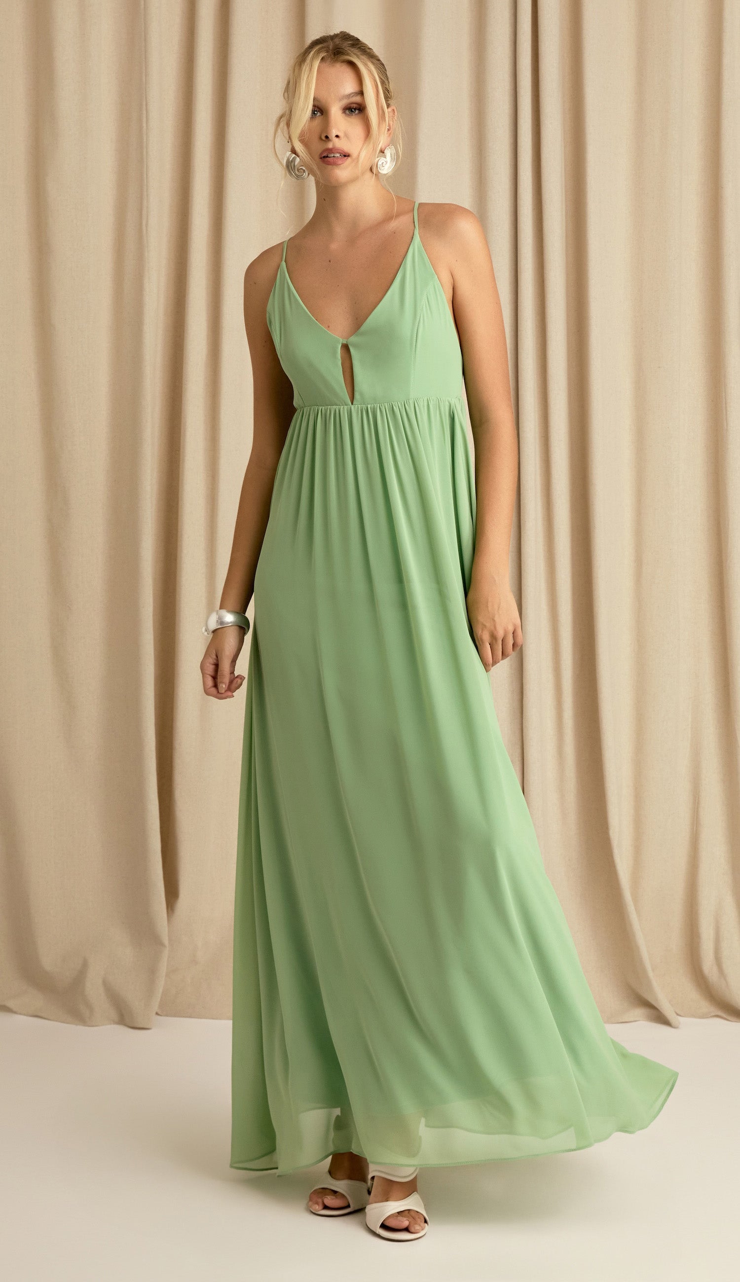 Vestido Demi Verde