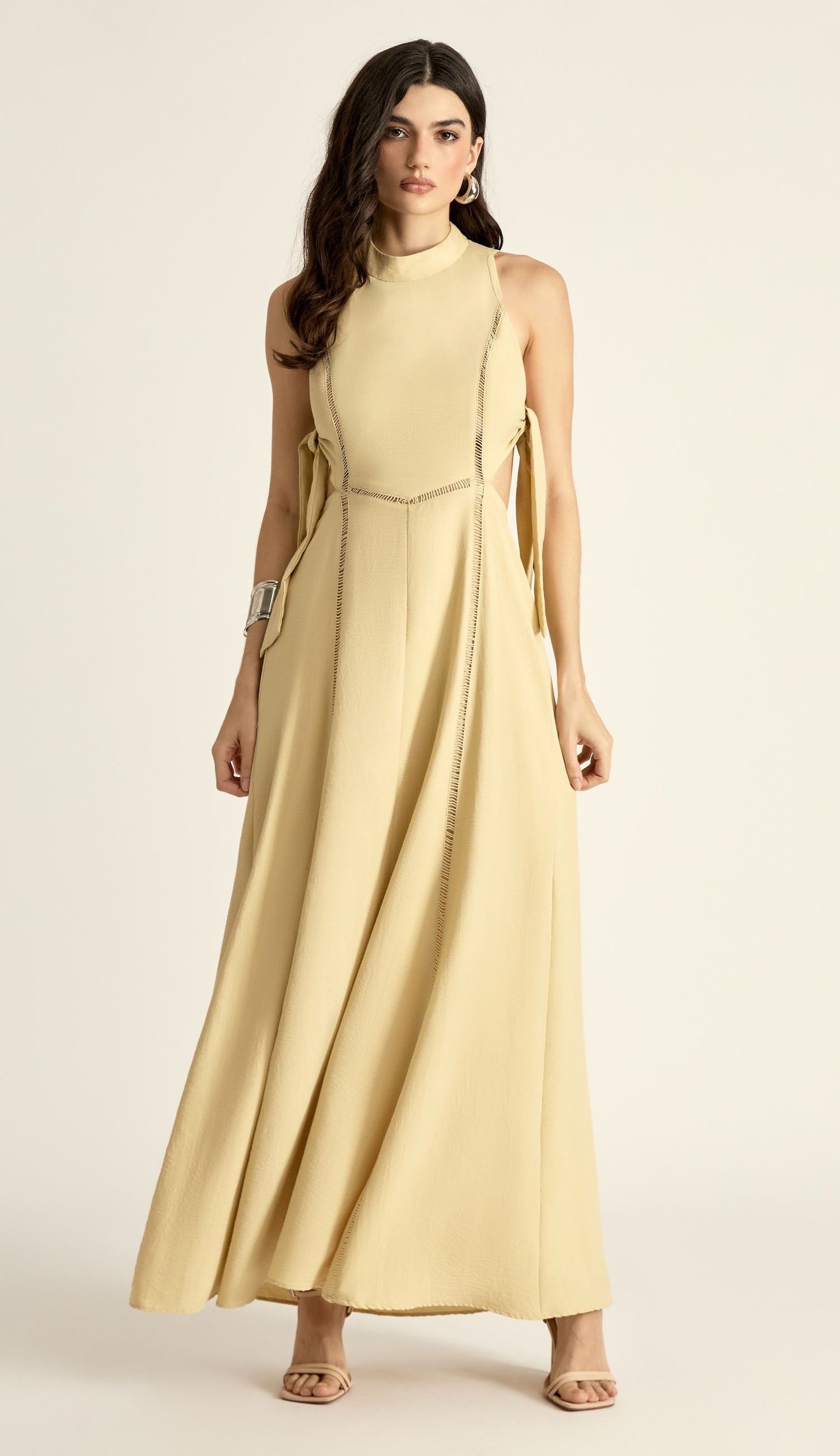 Vestido Delilah Manteiga