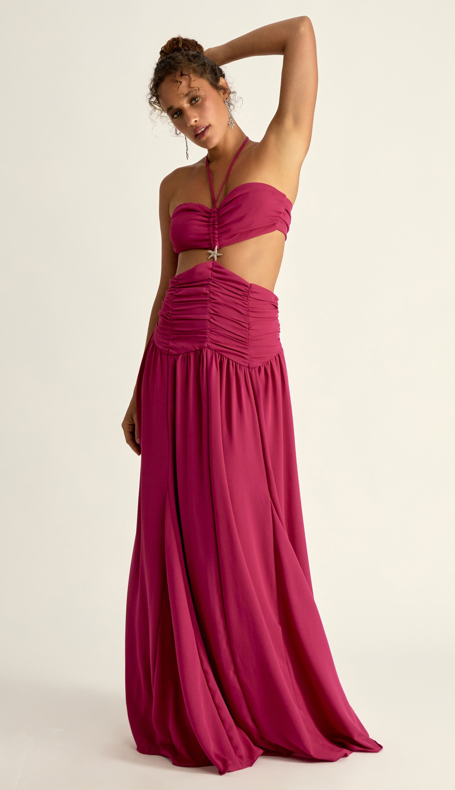 Vestido Destiny Framboesa