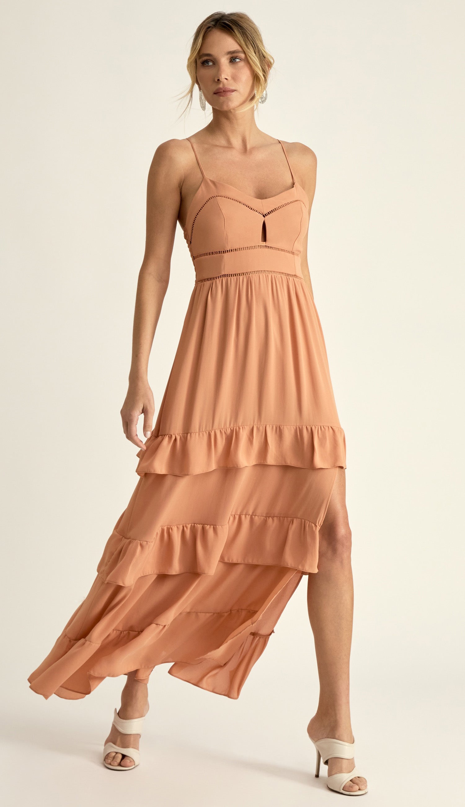 Vestido Fabrizia Mocha